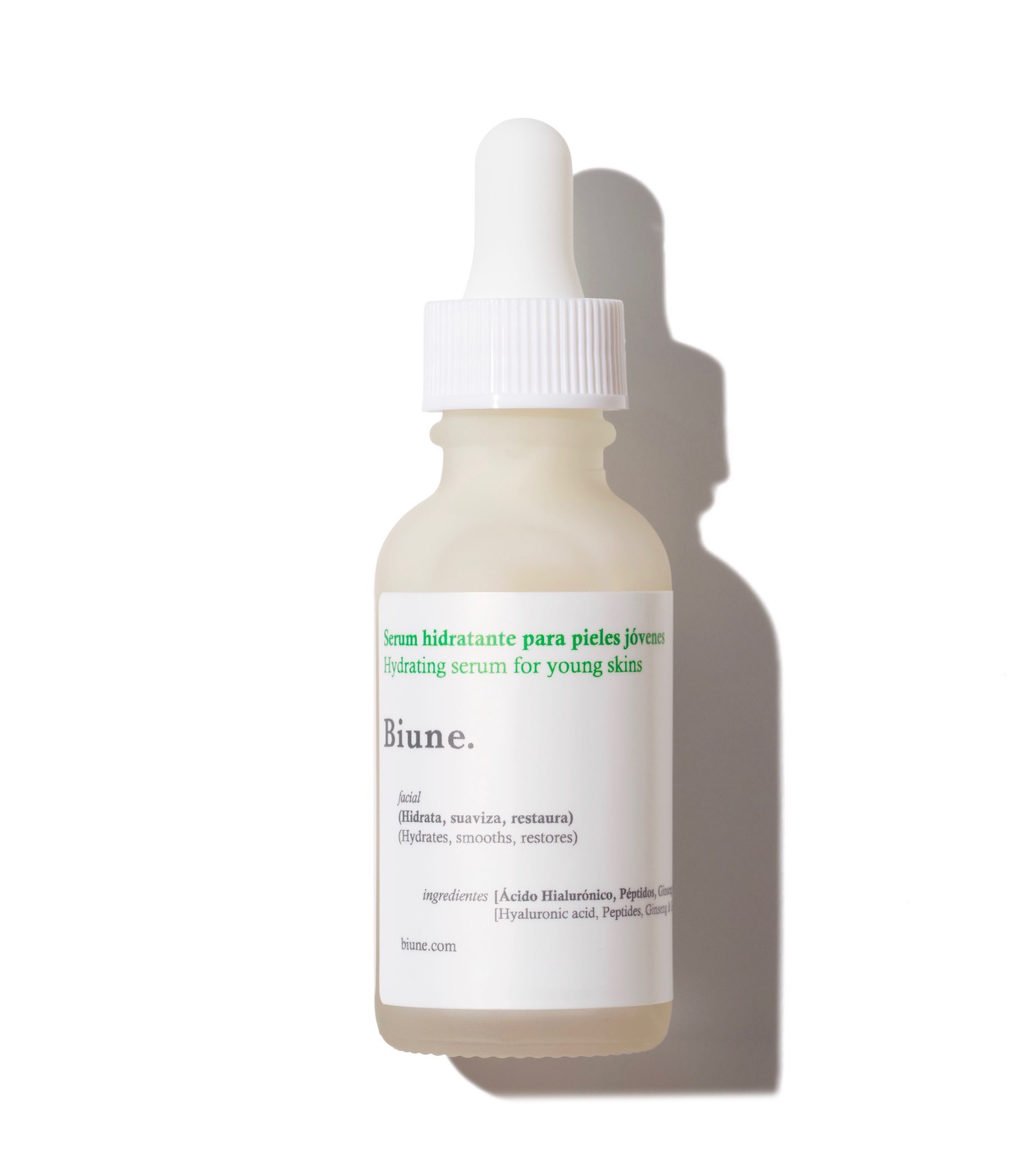 Suero hidratante para pieles jovenes, 30 ml