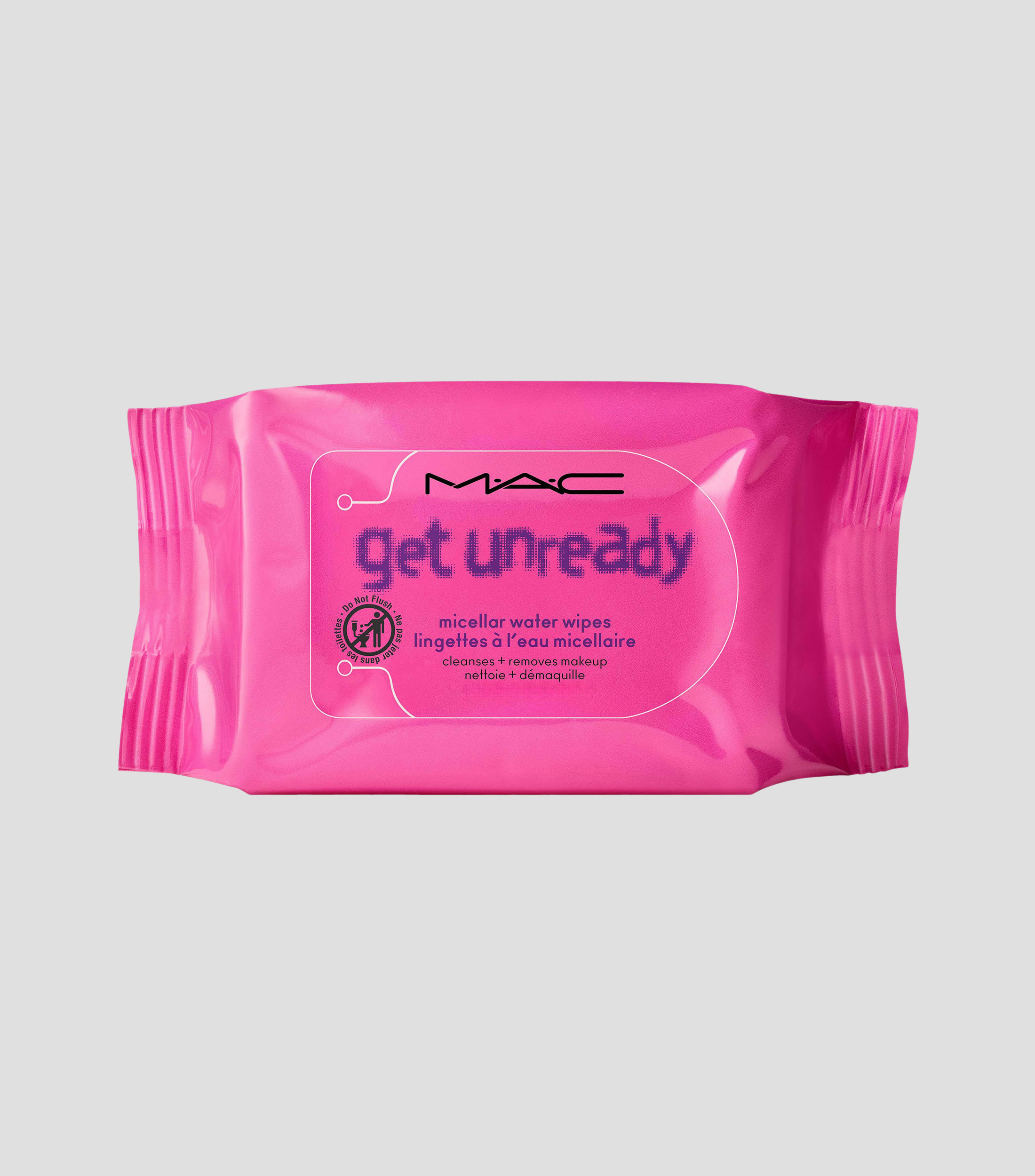 Toallas desmaquillantes micelares Get Unready, 30 piezas