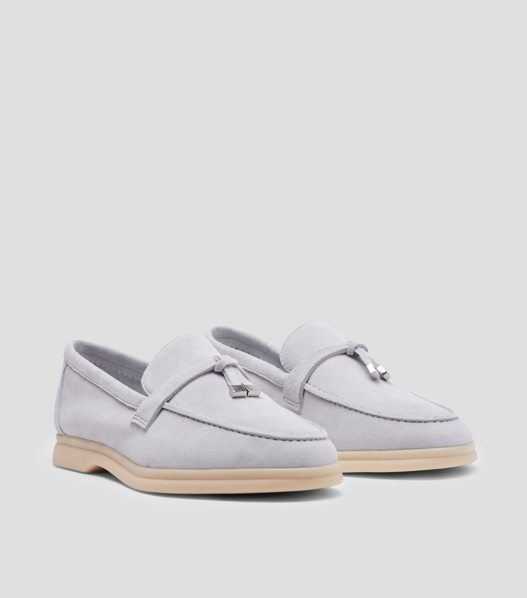 Mocasines en piel Mujer