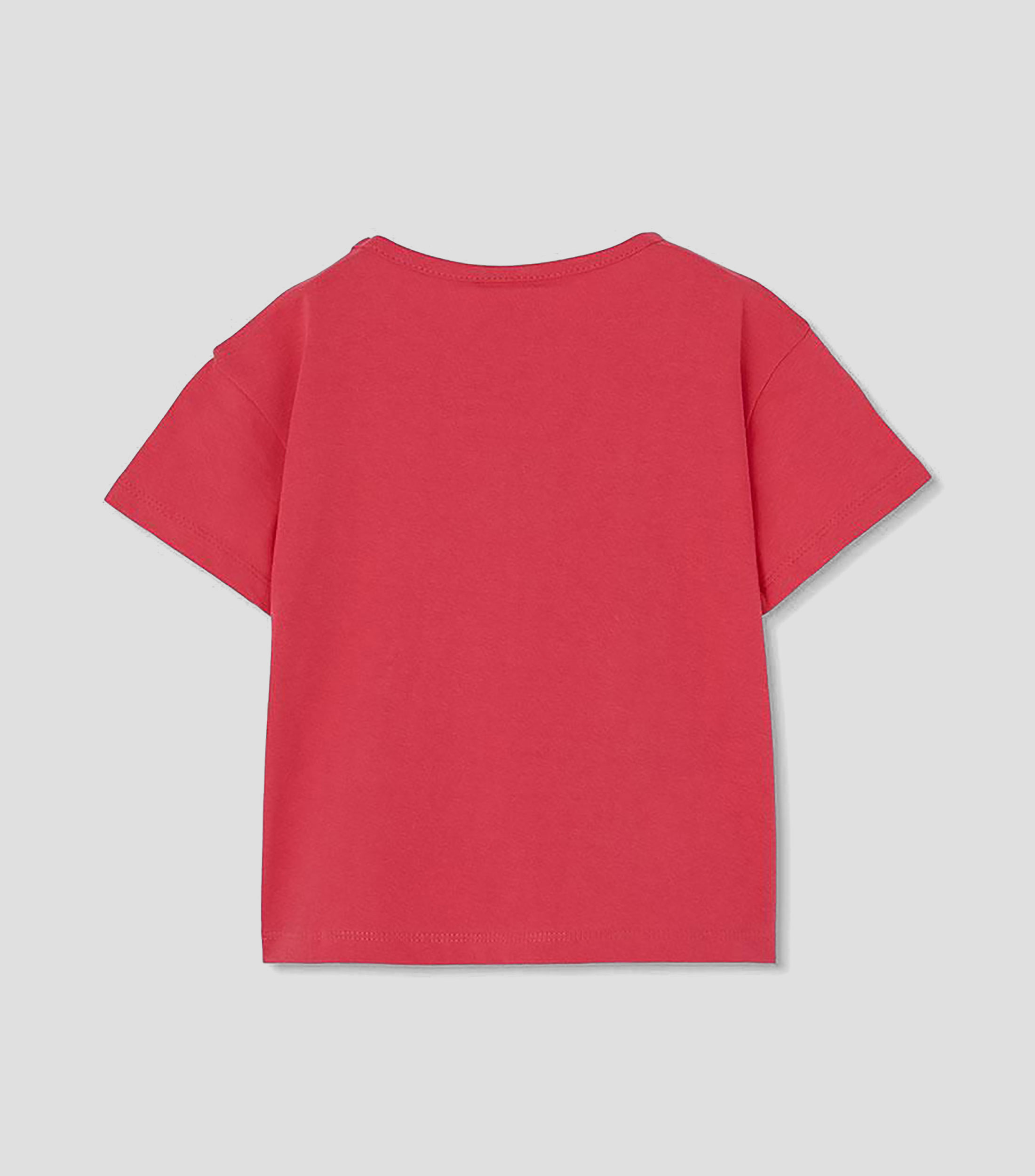 Playera cuello redondo manga corta con estampado Bebé