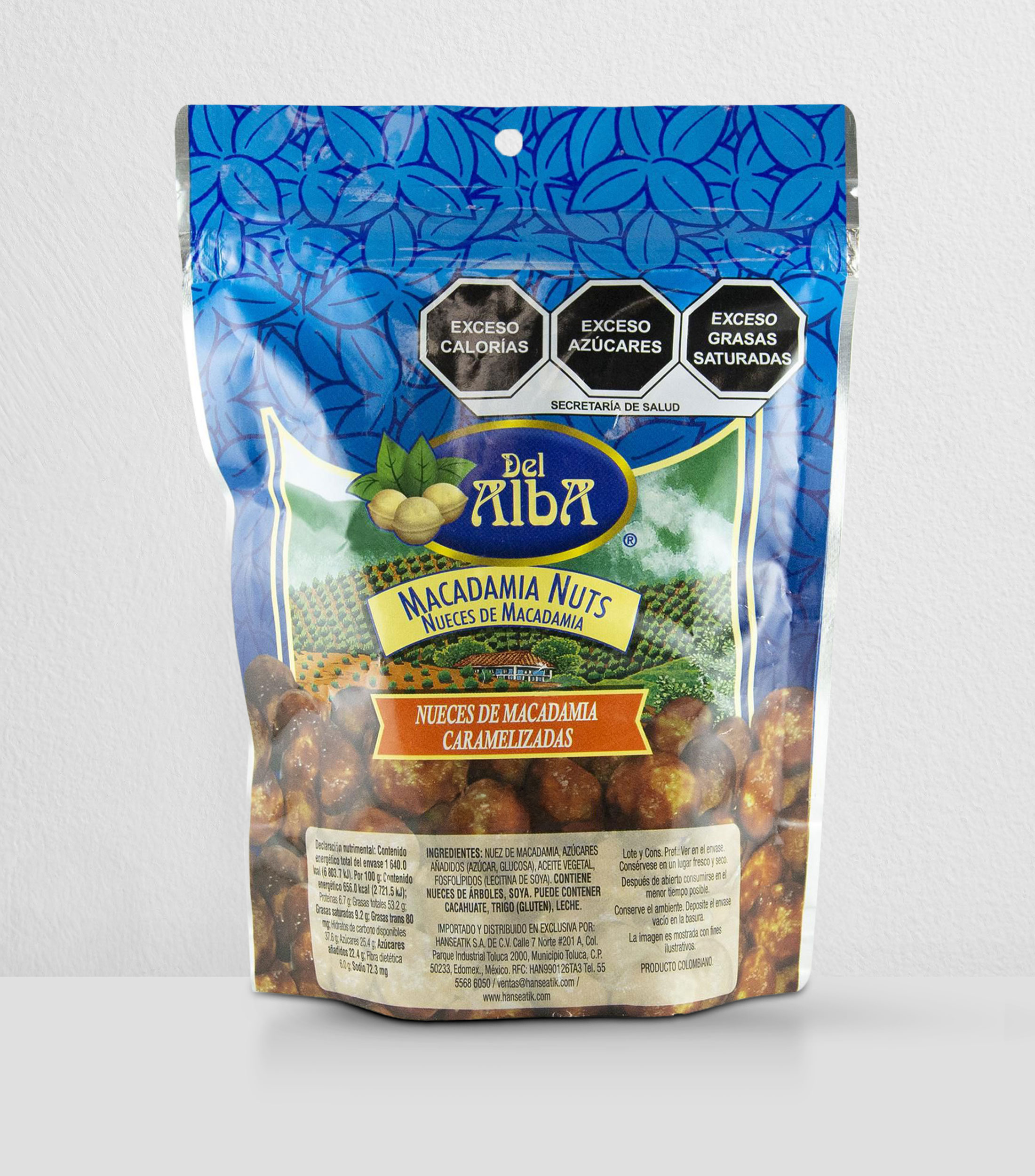 Macadamia Caramelizada, 250 g