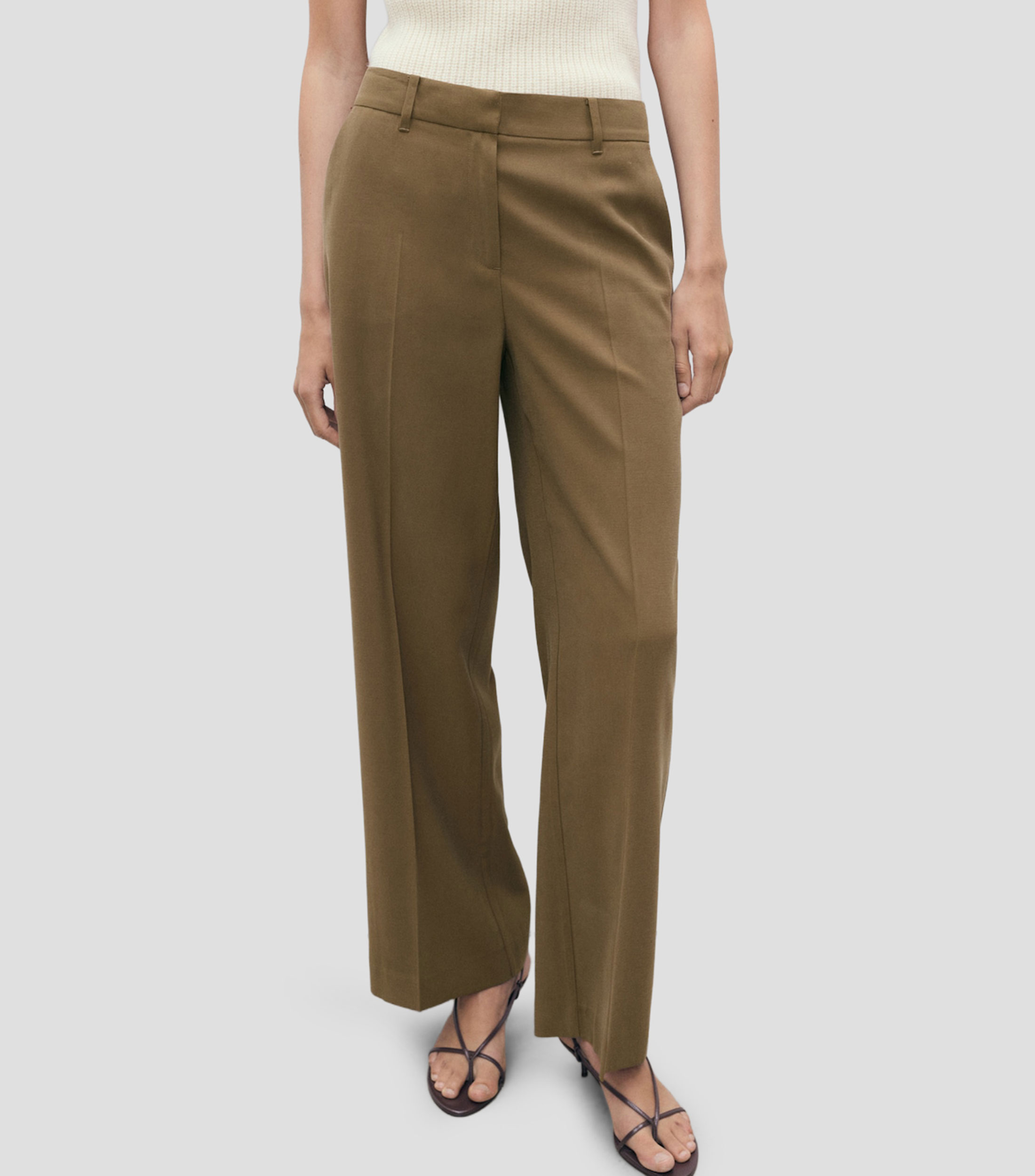 Pantalón recto Mujer