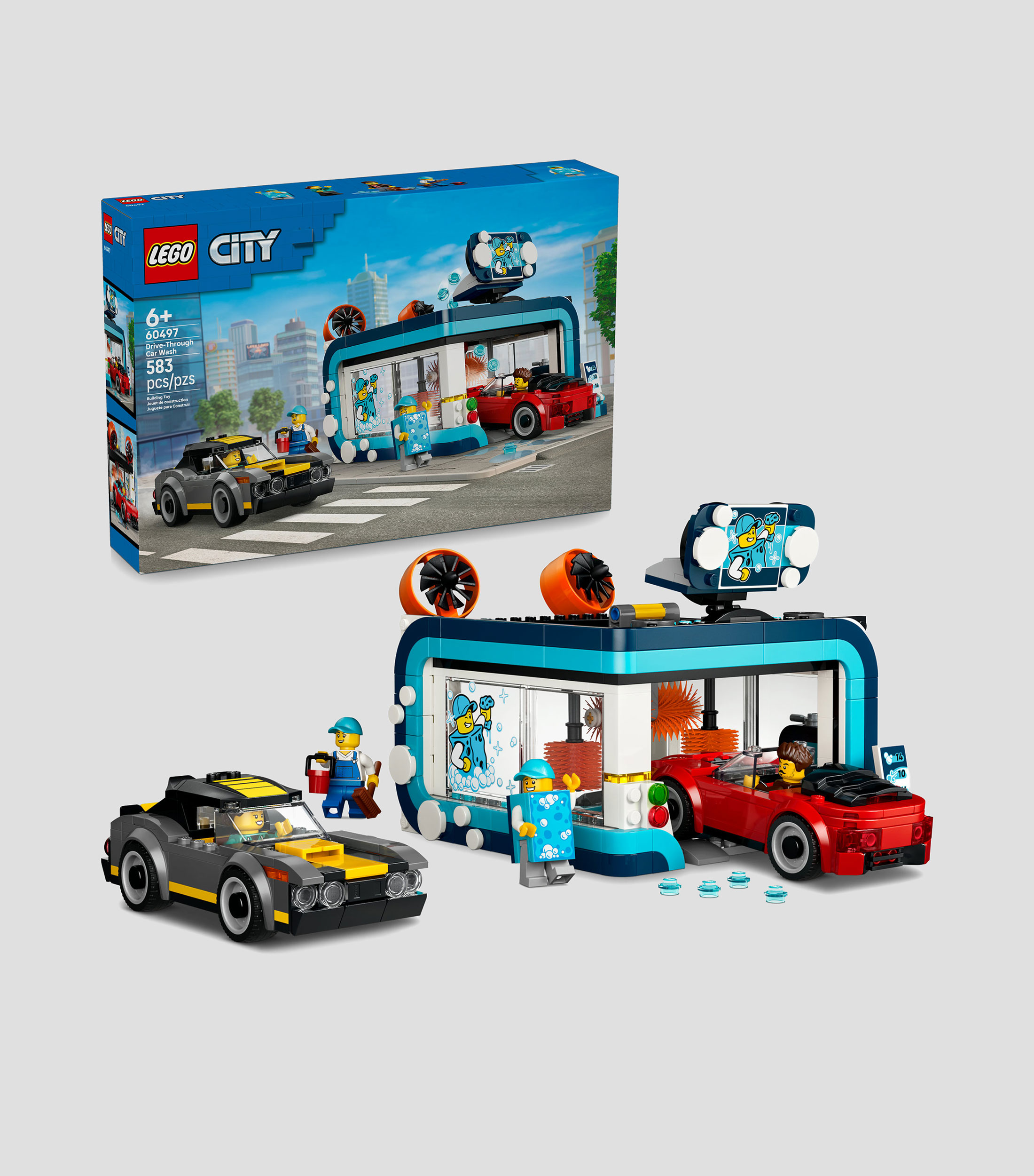 Lego City Túnel de Autolavado 60497