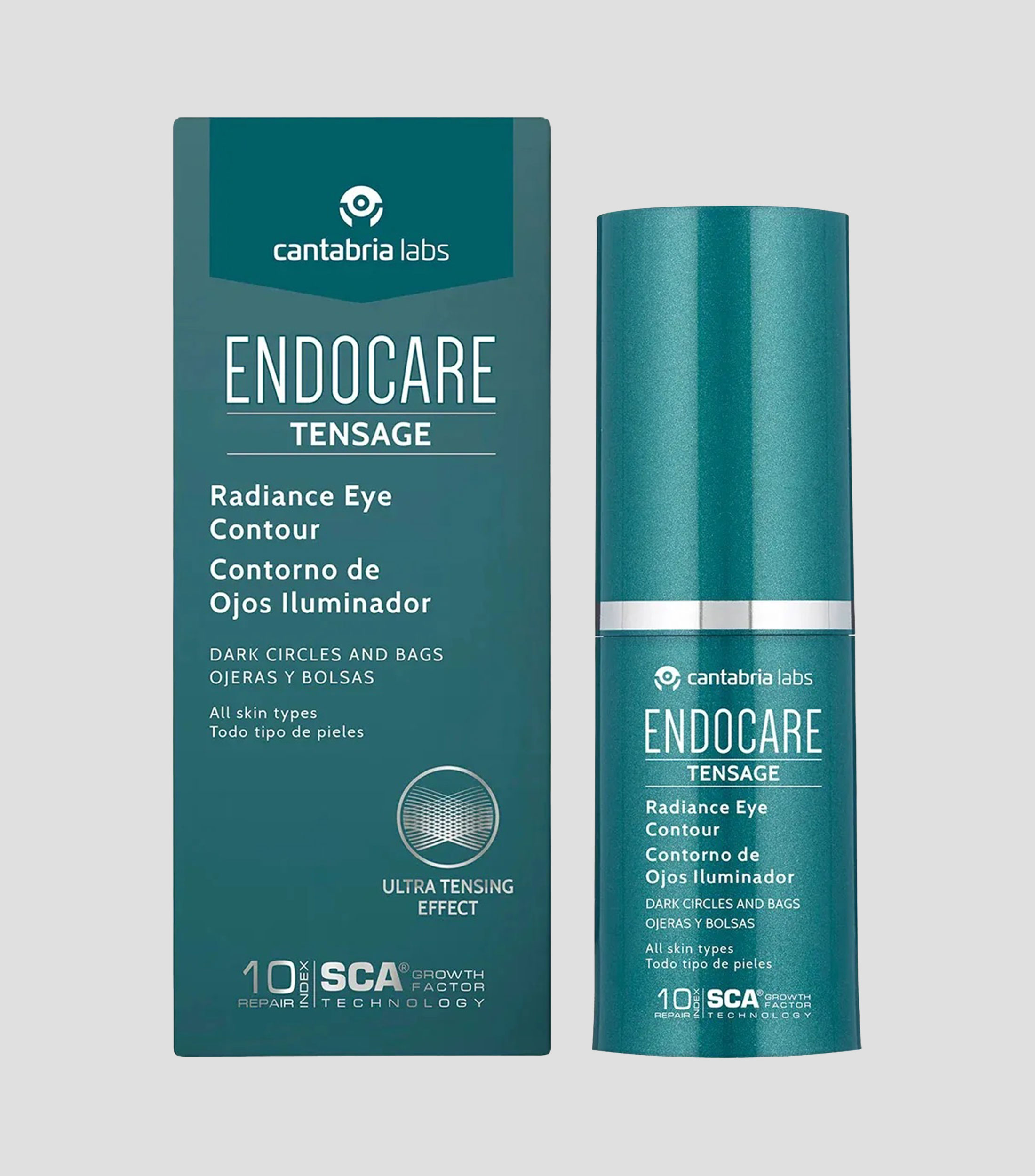 Contorno de ojos iluminador Tensage, 15 ml