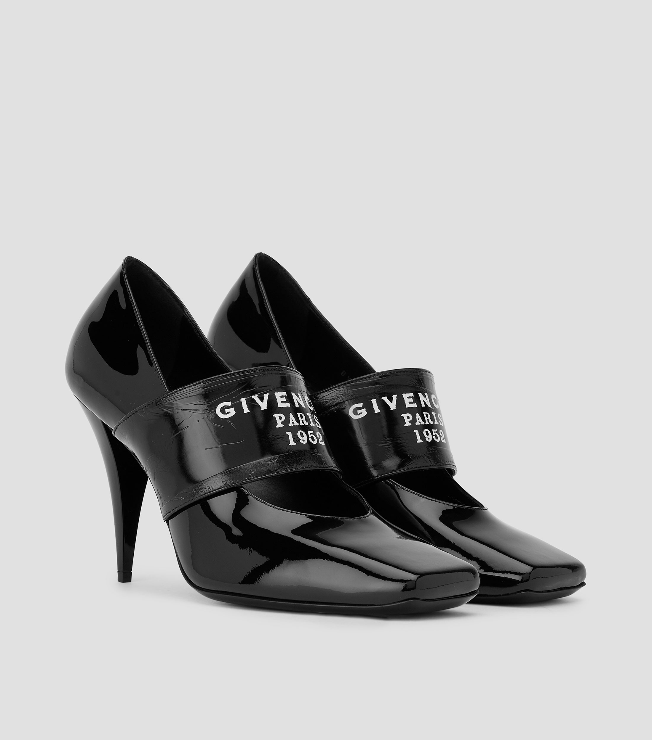Zapatillas con tacón delgado de 9.5 cm Mujer