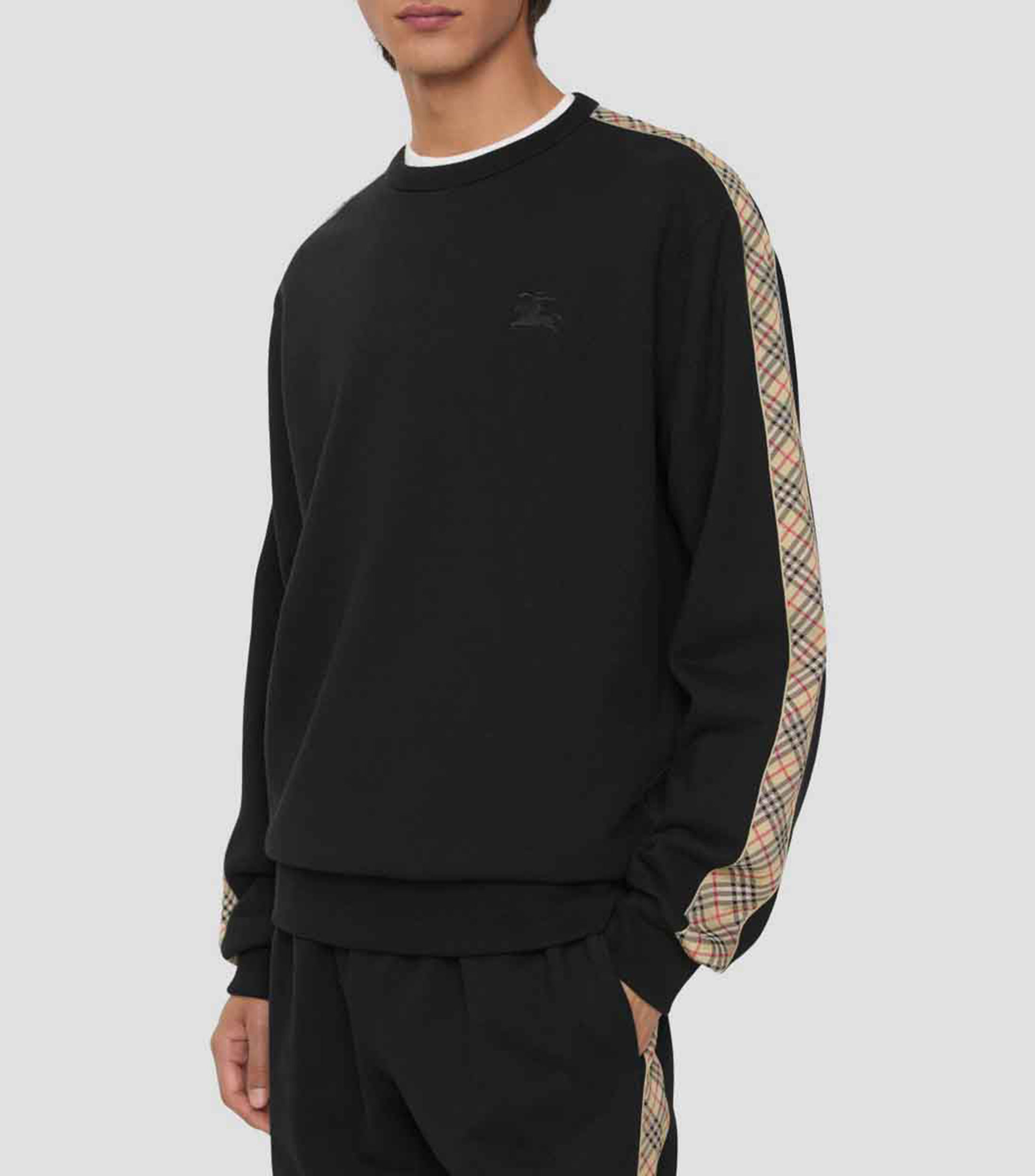 Sudadera Check Hombre