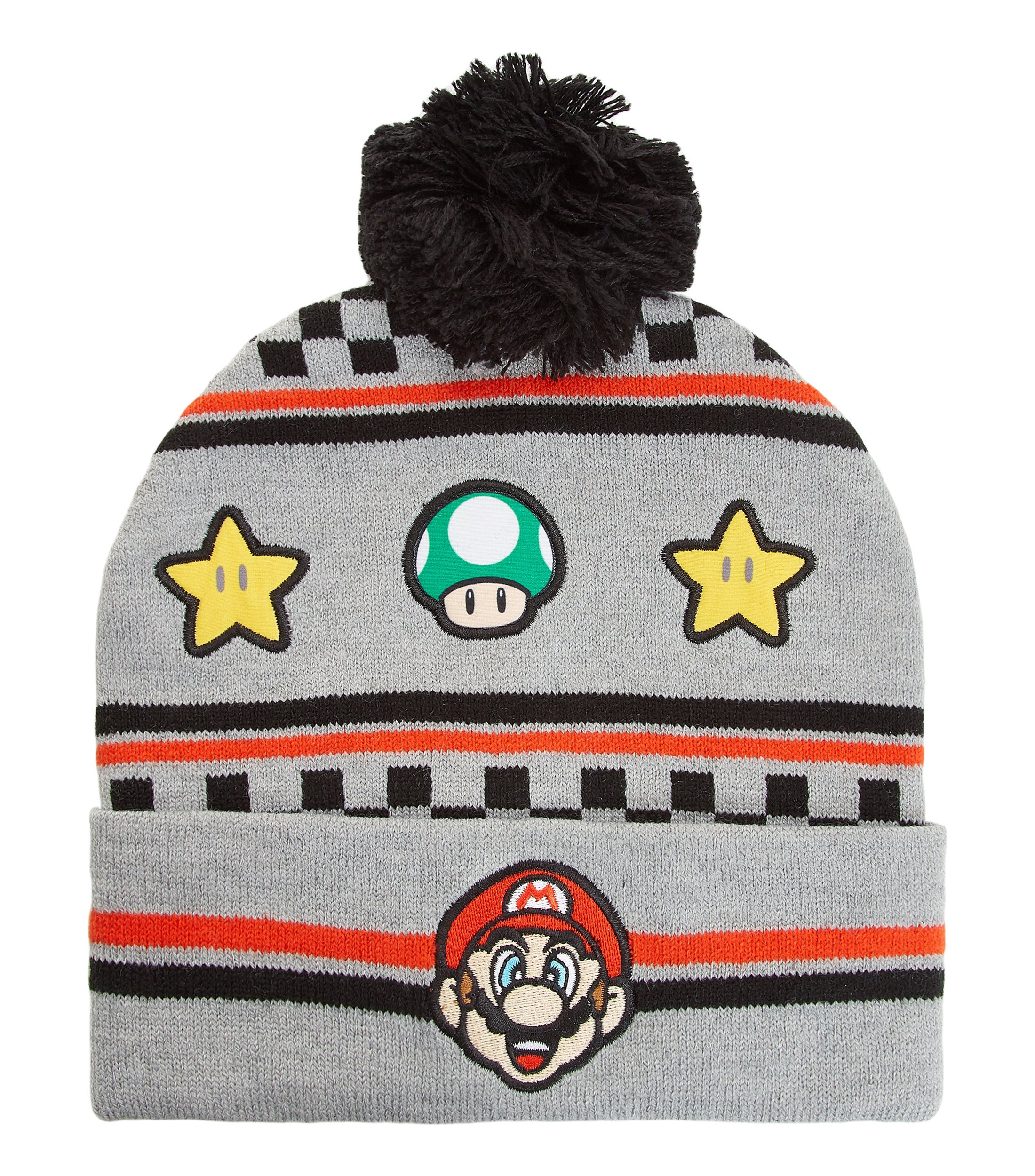 Gorro en tejido de punto Super Mario Niño