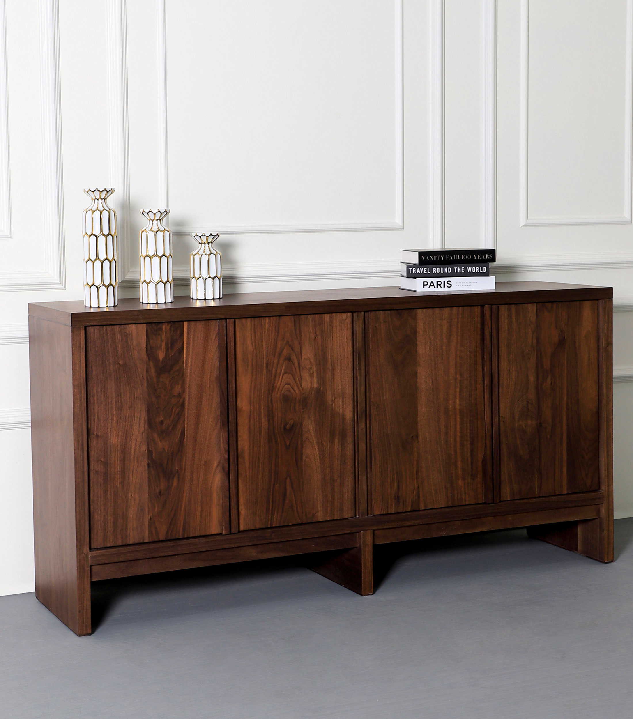 Buffet Brooklyn en madera nogal