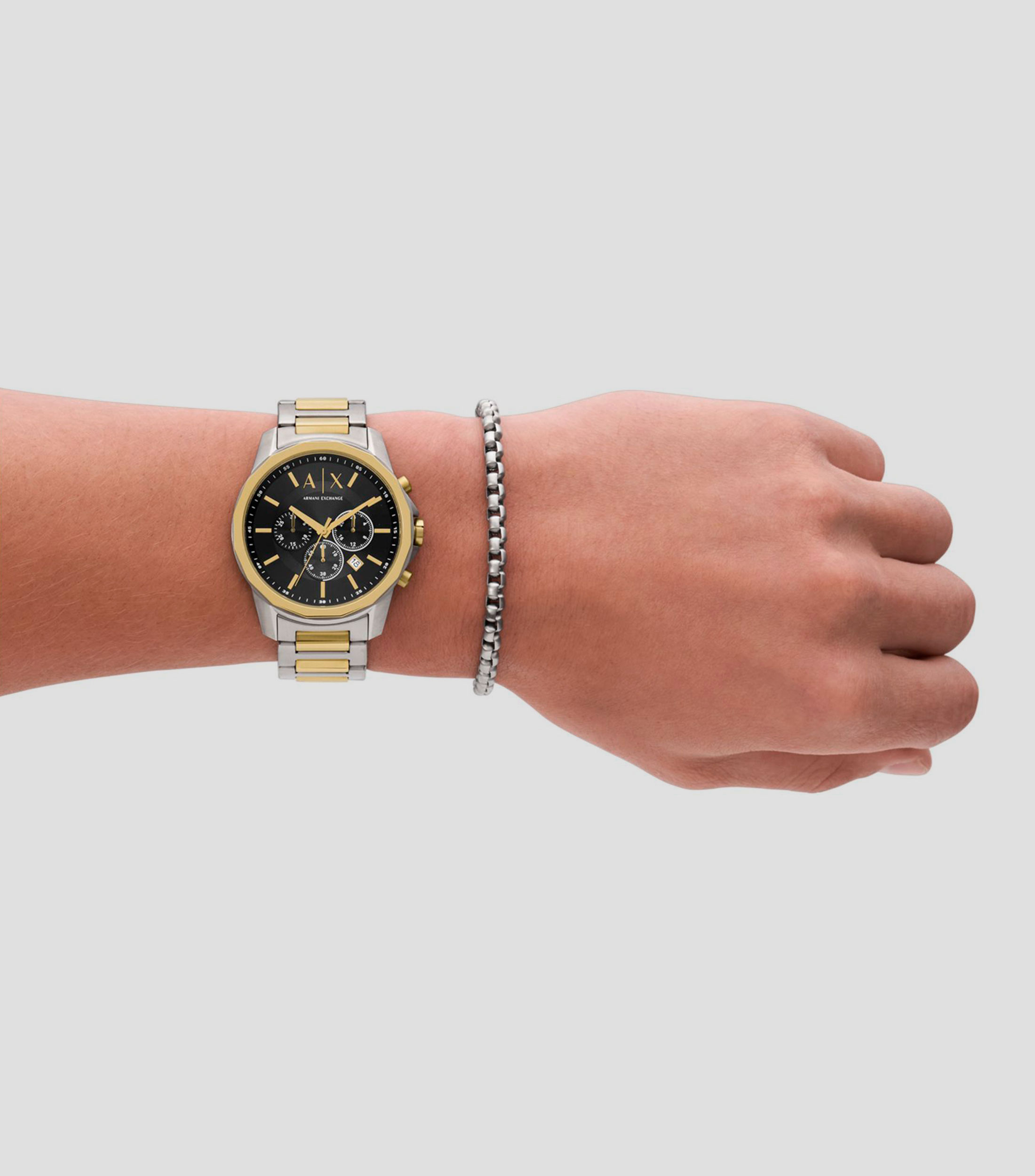 Set de Reloj y Brazalete para Hombre