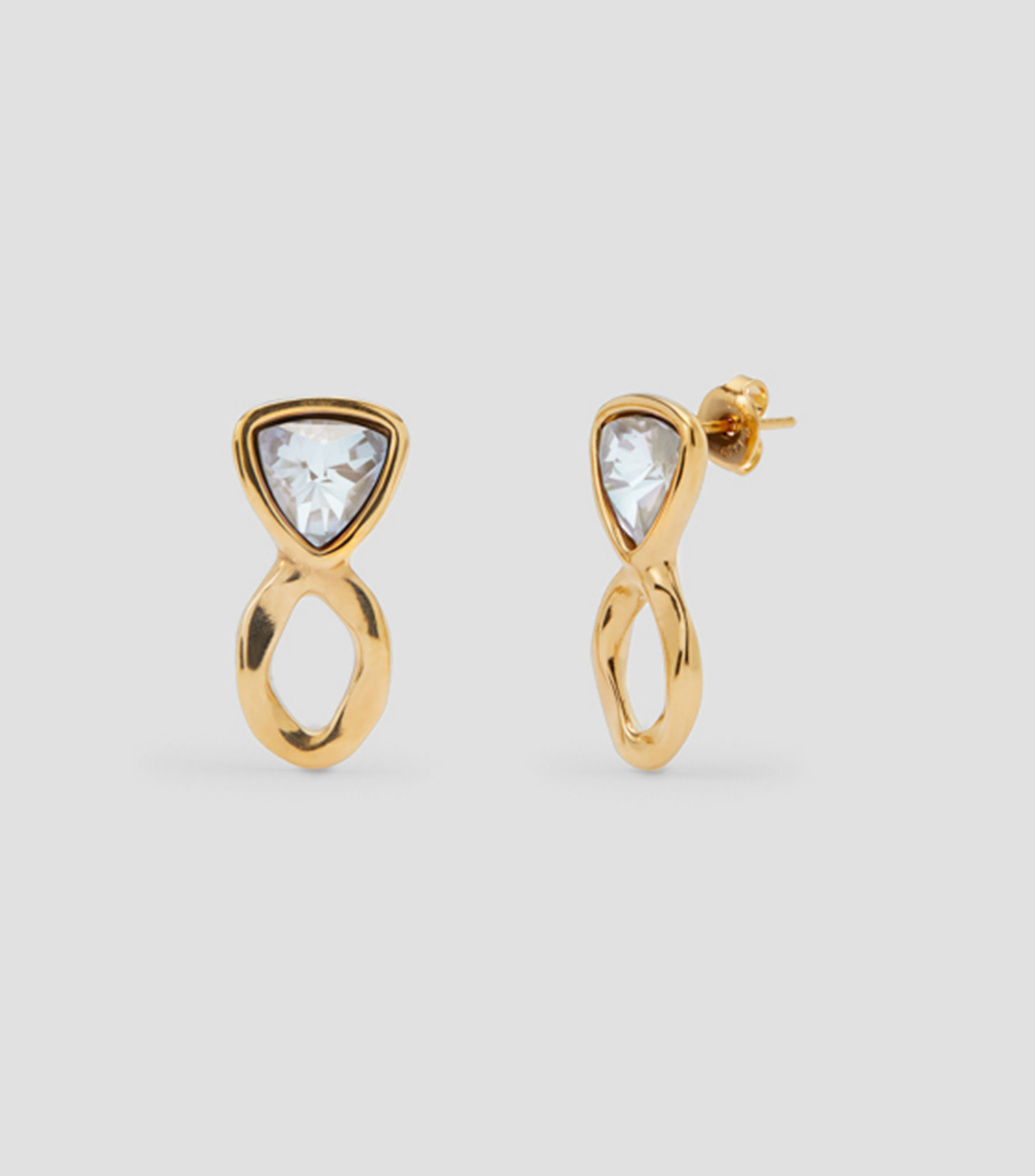 Pendientes con forma de gota Mujer