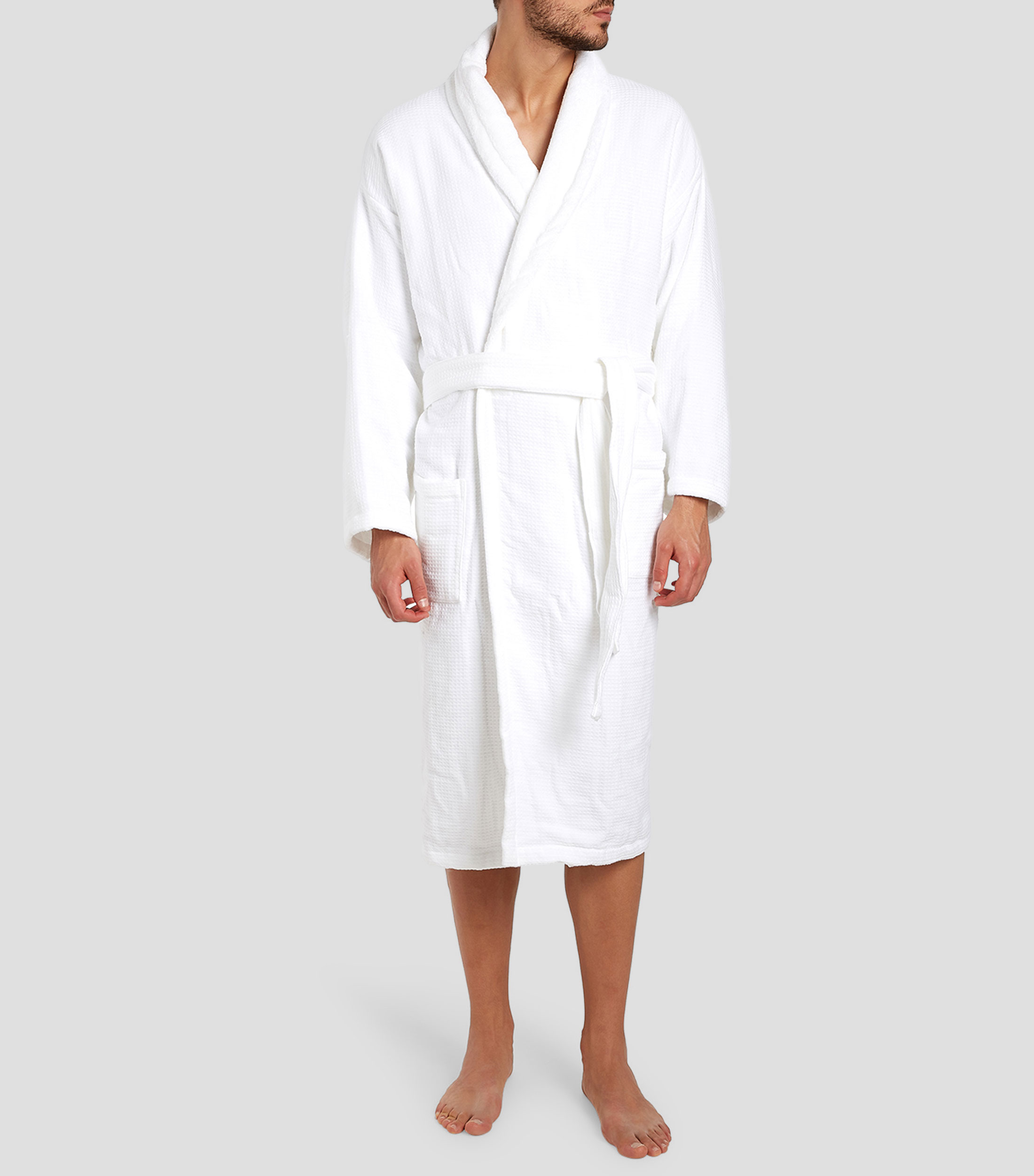 Bata de Baño blanca Unisex