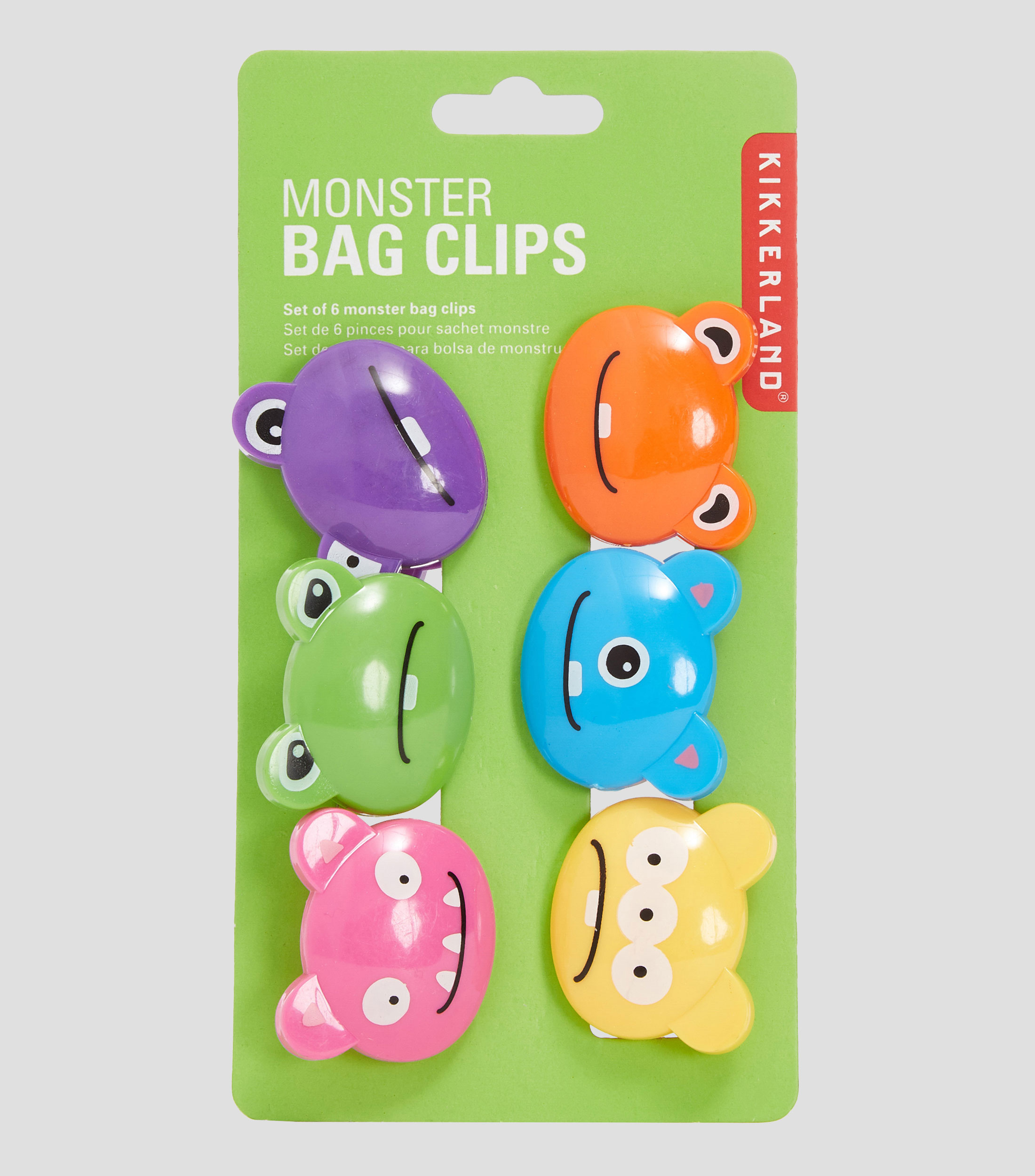 Set 6 clips para cerrar bolsas