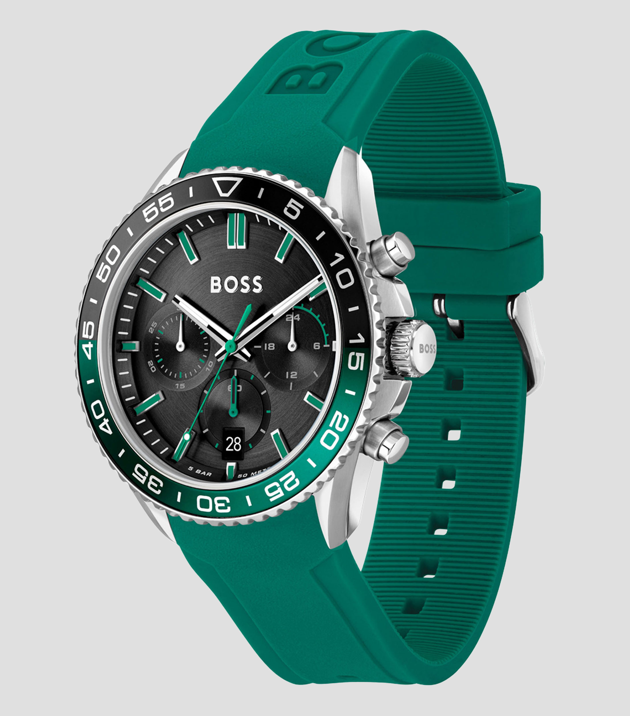 Reloj para Hombre Runner Chrono LE Deportivo, Plateado