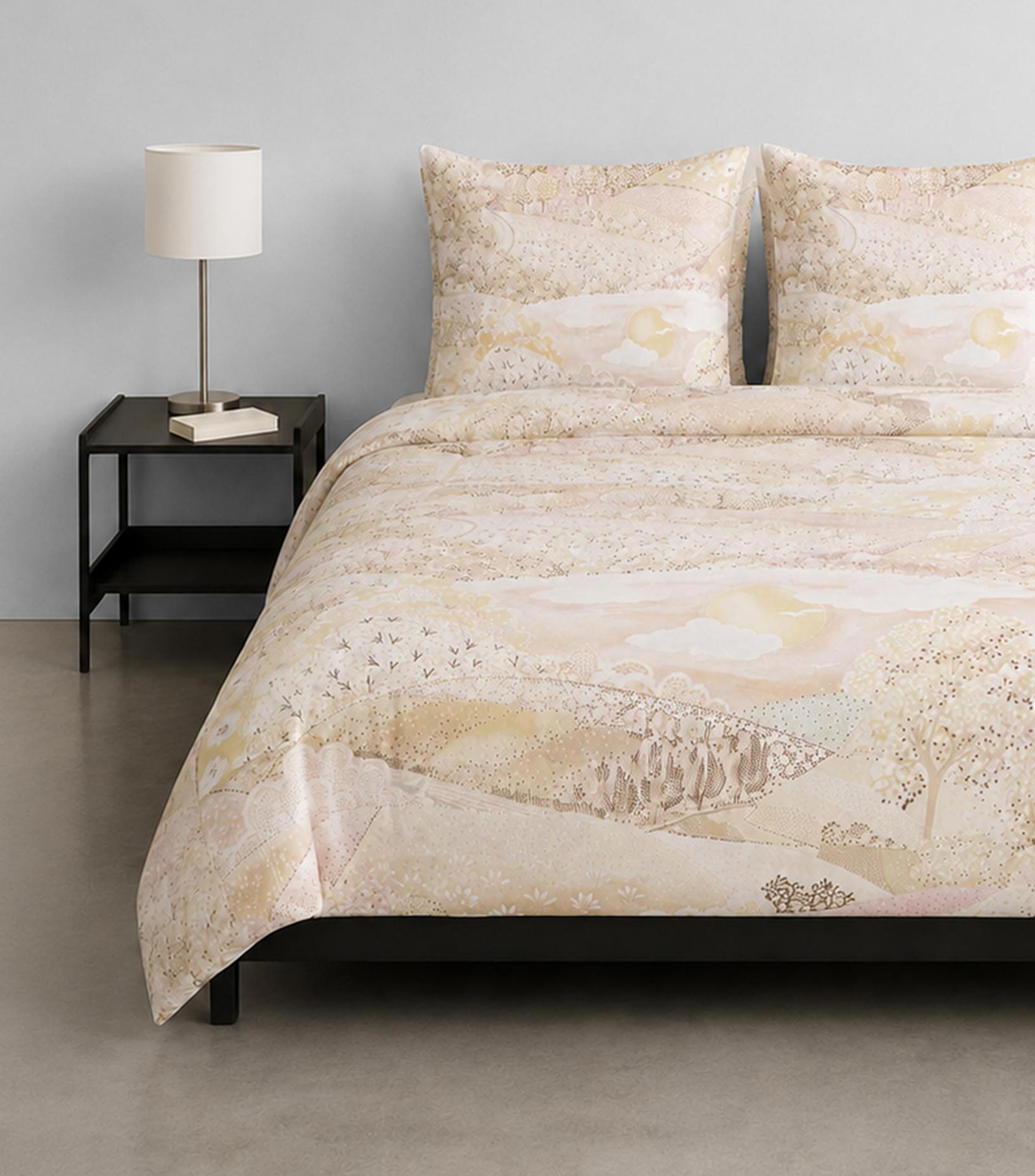Juego de funda para duvet King size en algodón Bruma