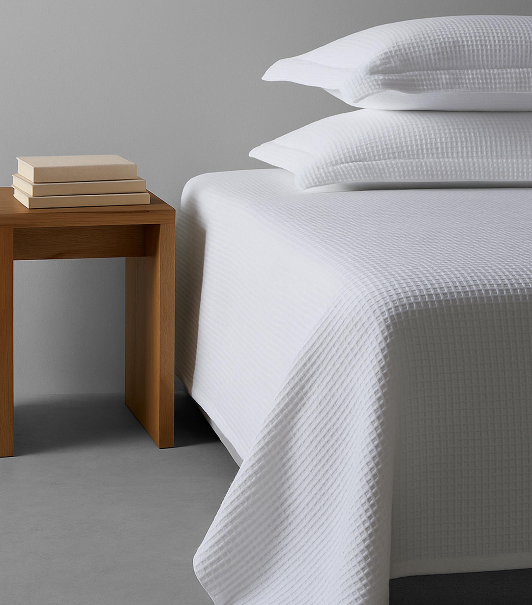 Funda para Almohada King Size en Algodón Robin, Blanca