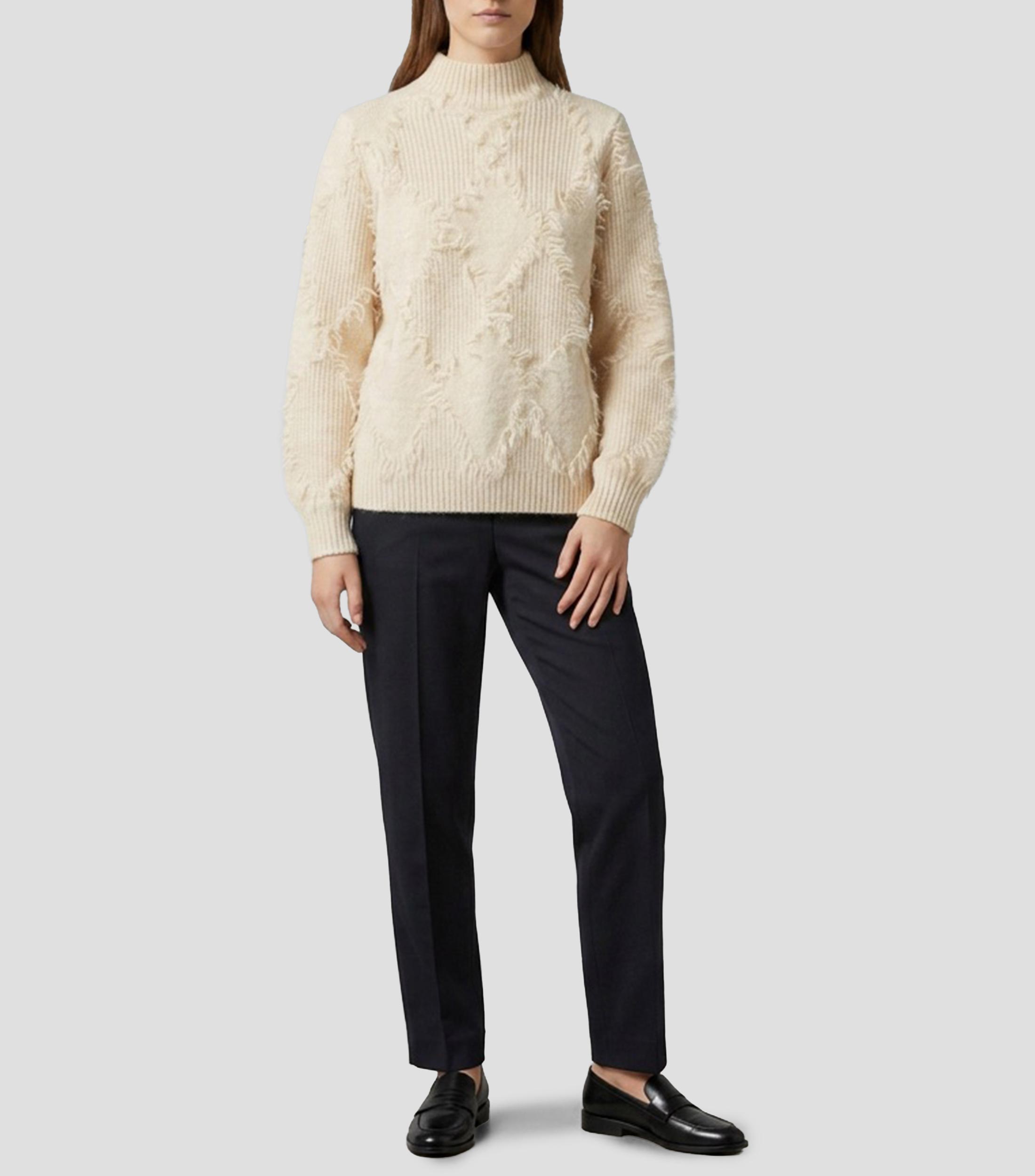 Suéter cuello redondo Mujer