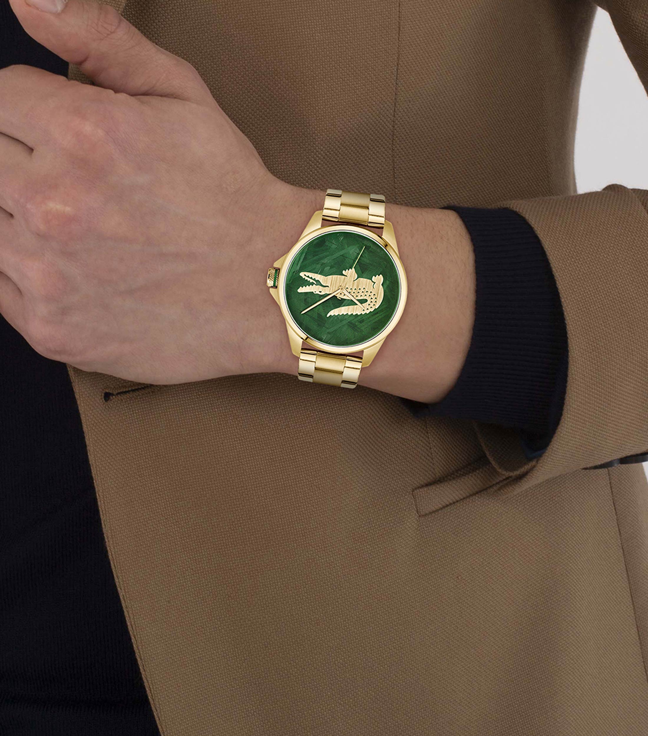 Reloj para Hombre Le Croc Casual, Dorado