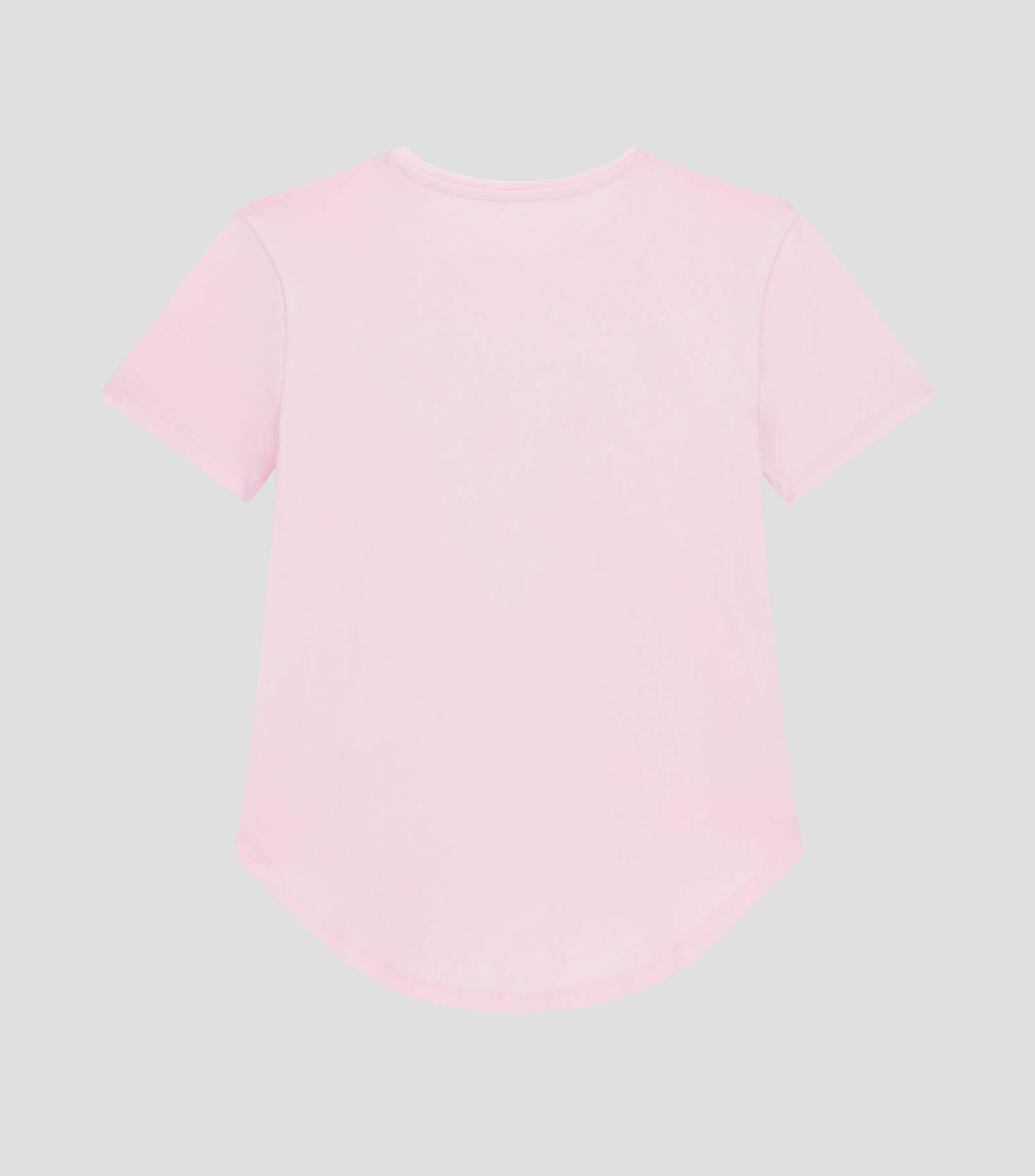 Playera cuello redondo manga corta estampada Niña