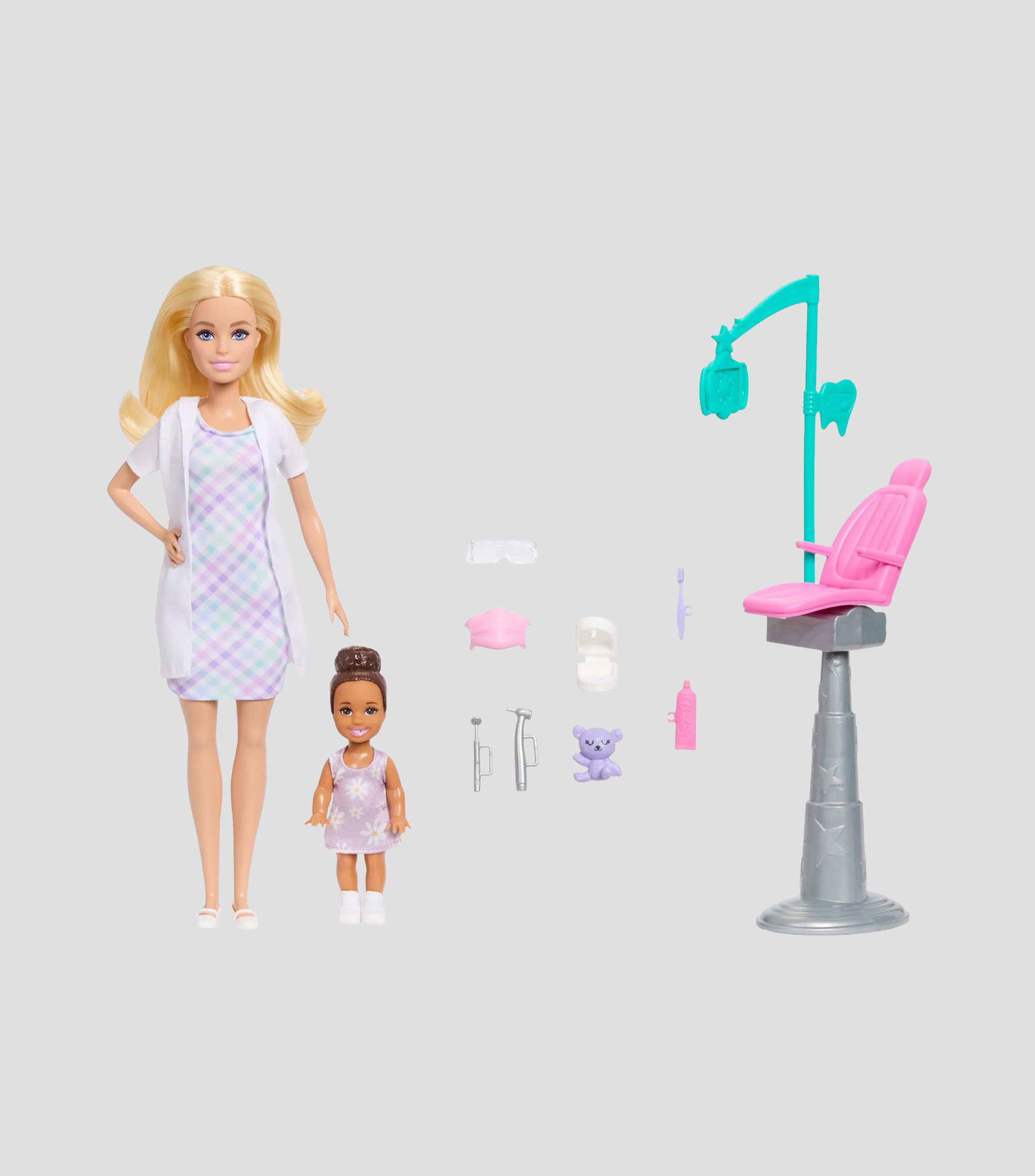 Barbie Set de Juego Dentista de Bebés