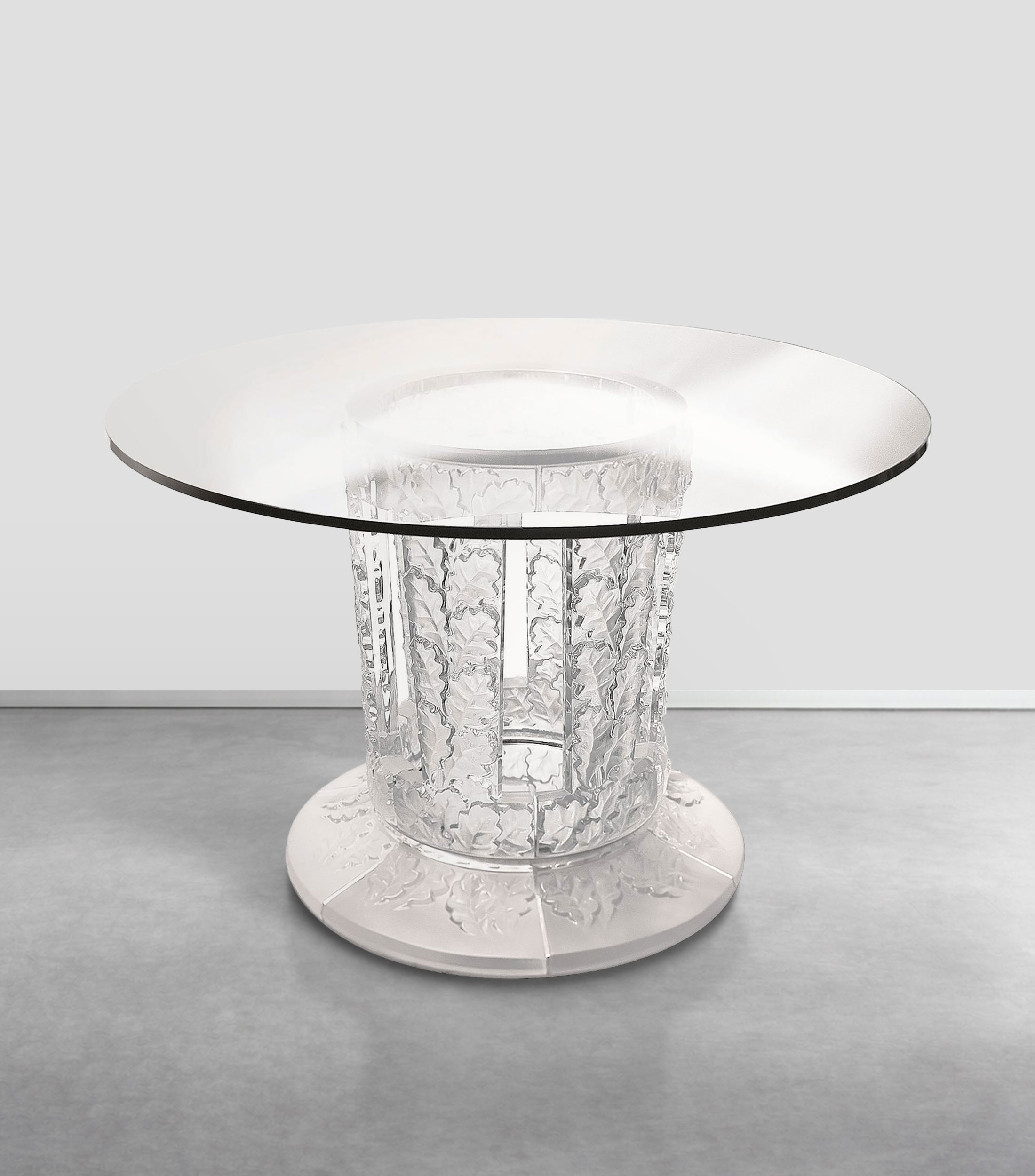 Mesa Tope en cristal