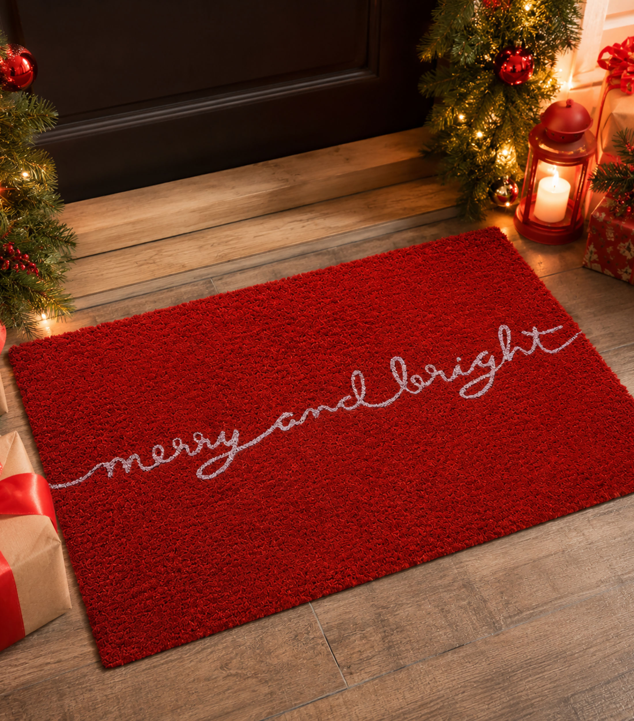 Tapete decorativo Merry and Bright en material sintético 45 x 75 cm