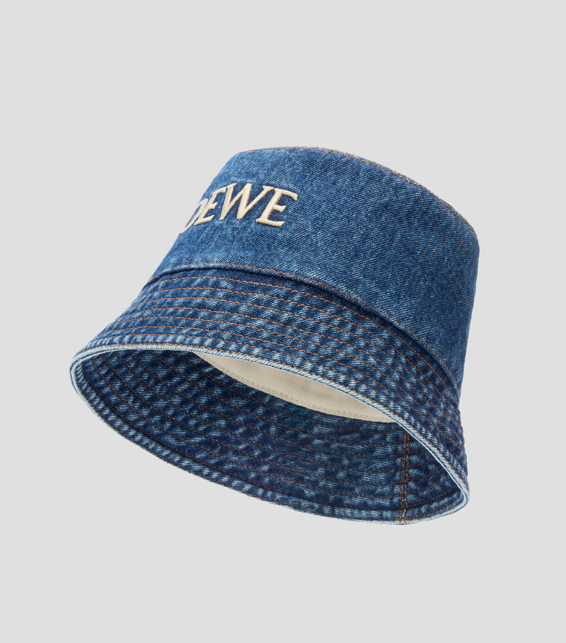 Sombrero Bucket con logo deslavado Unisex
