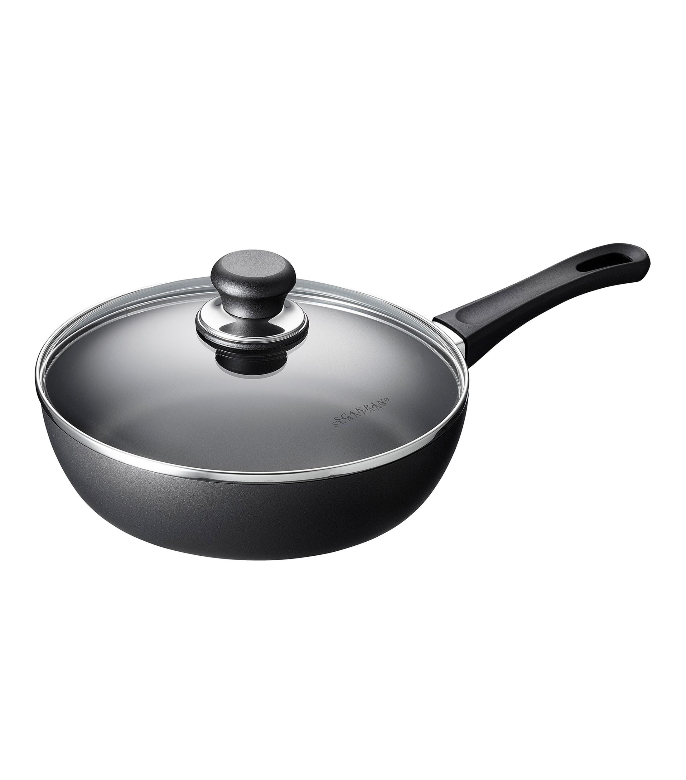 Sarten con tapa Saute Classic Induction en aluminio 24 cm