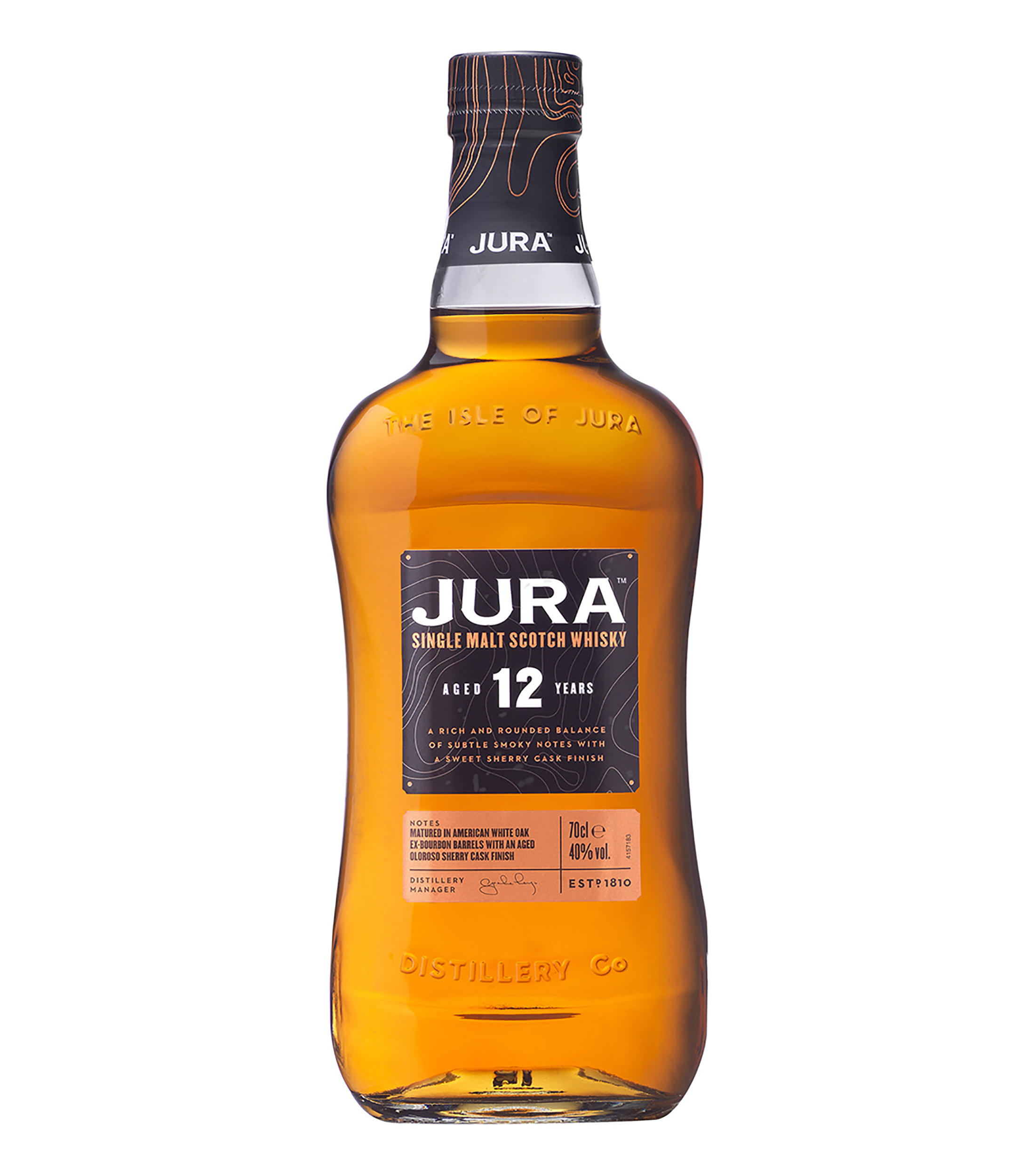 Whisky Jura 12 Anos, 700 ml