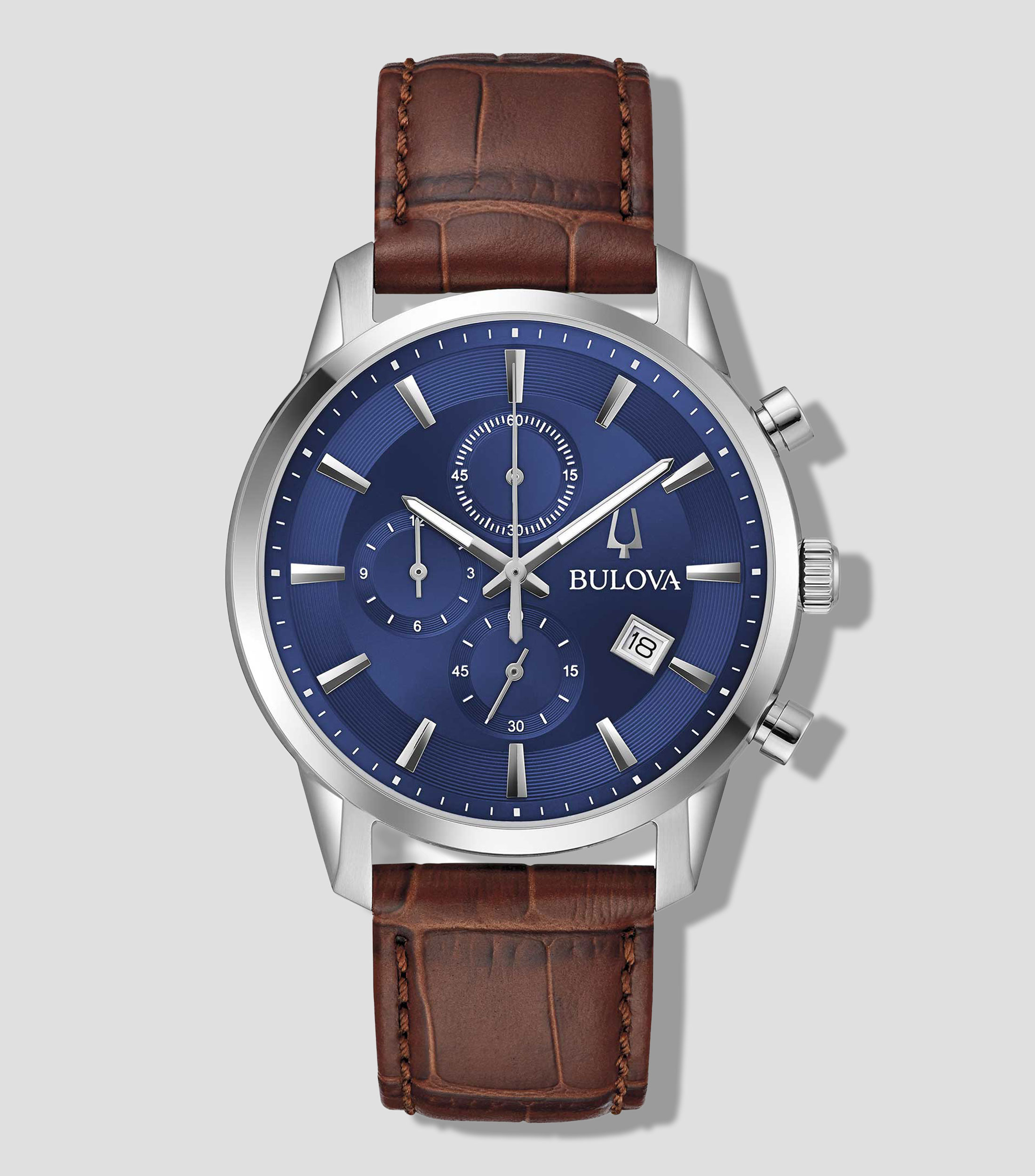 Reloj para hombre Clásicos Sutton Crono Casual, Plata