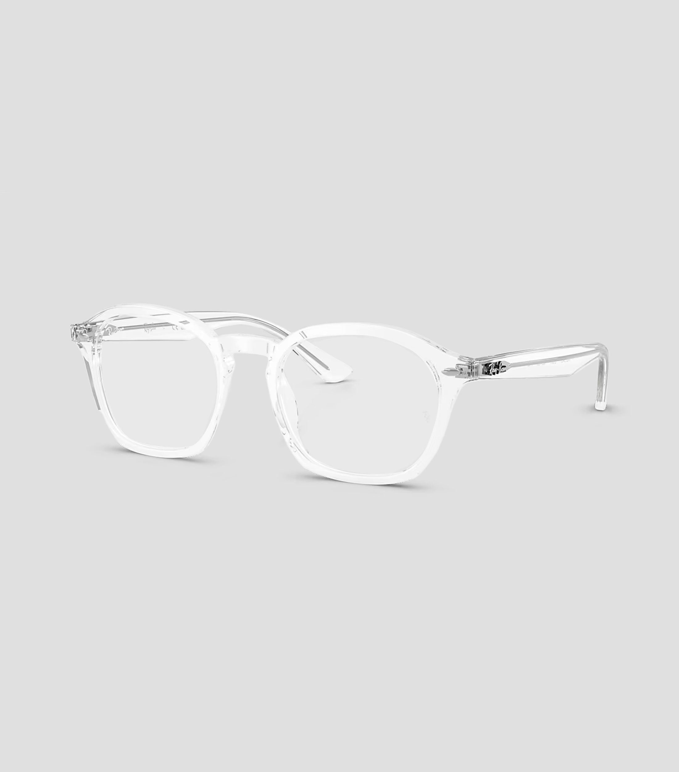Lentes cuadrados transparentes Unisex