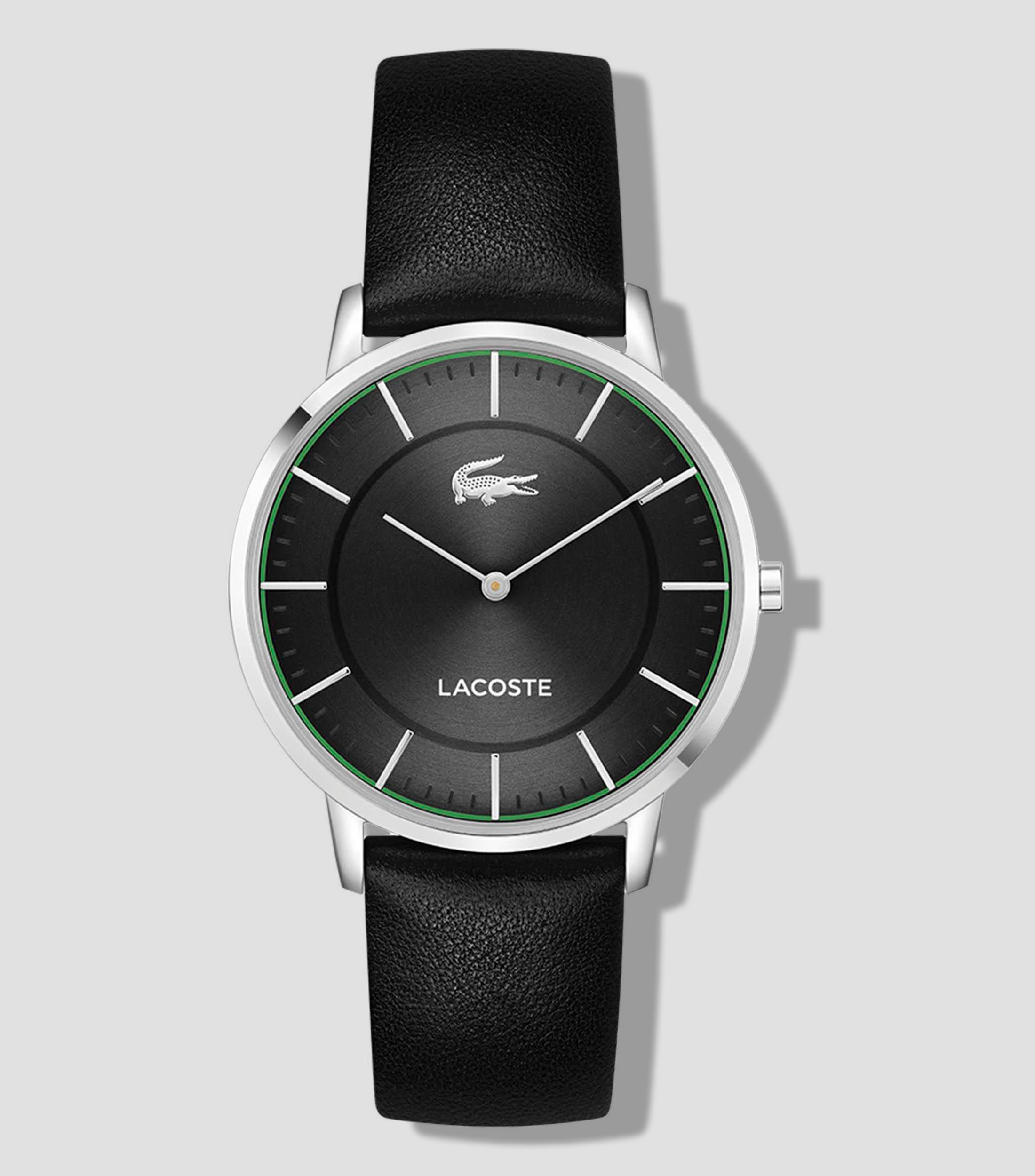 Reloj para hombre Crocorigin Casual, Plateado