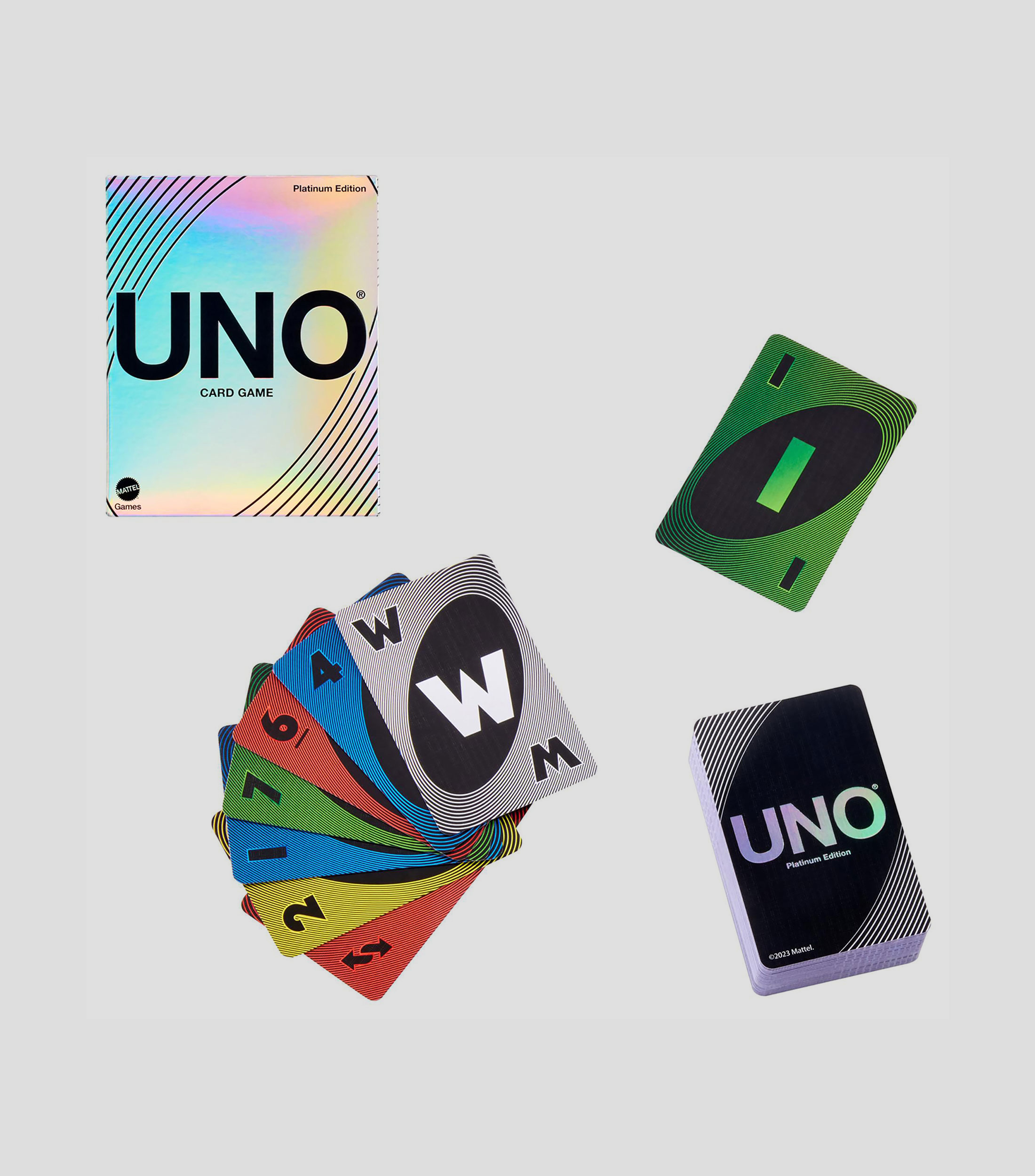 UNO Cartas Platinum Edition