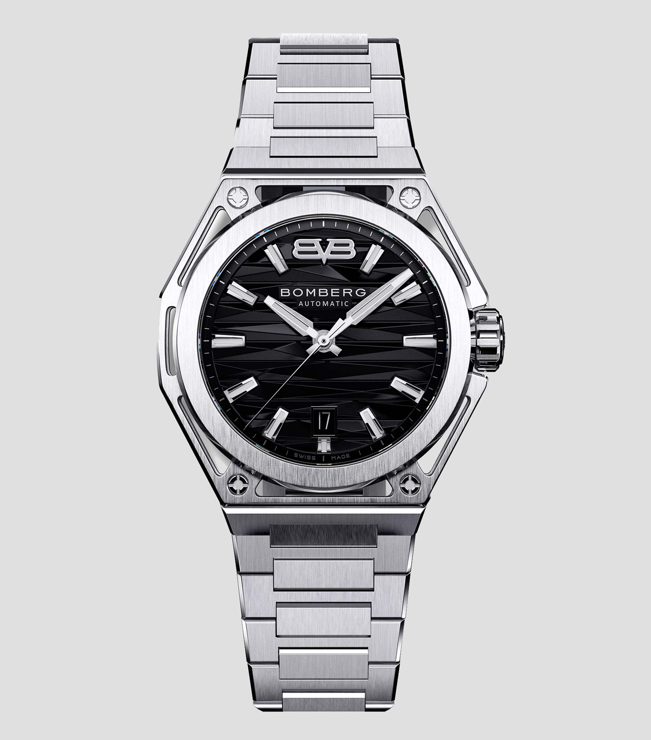 Reloj Unisex Edge Casual, Plateado