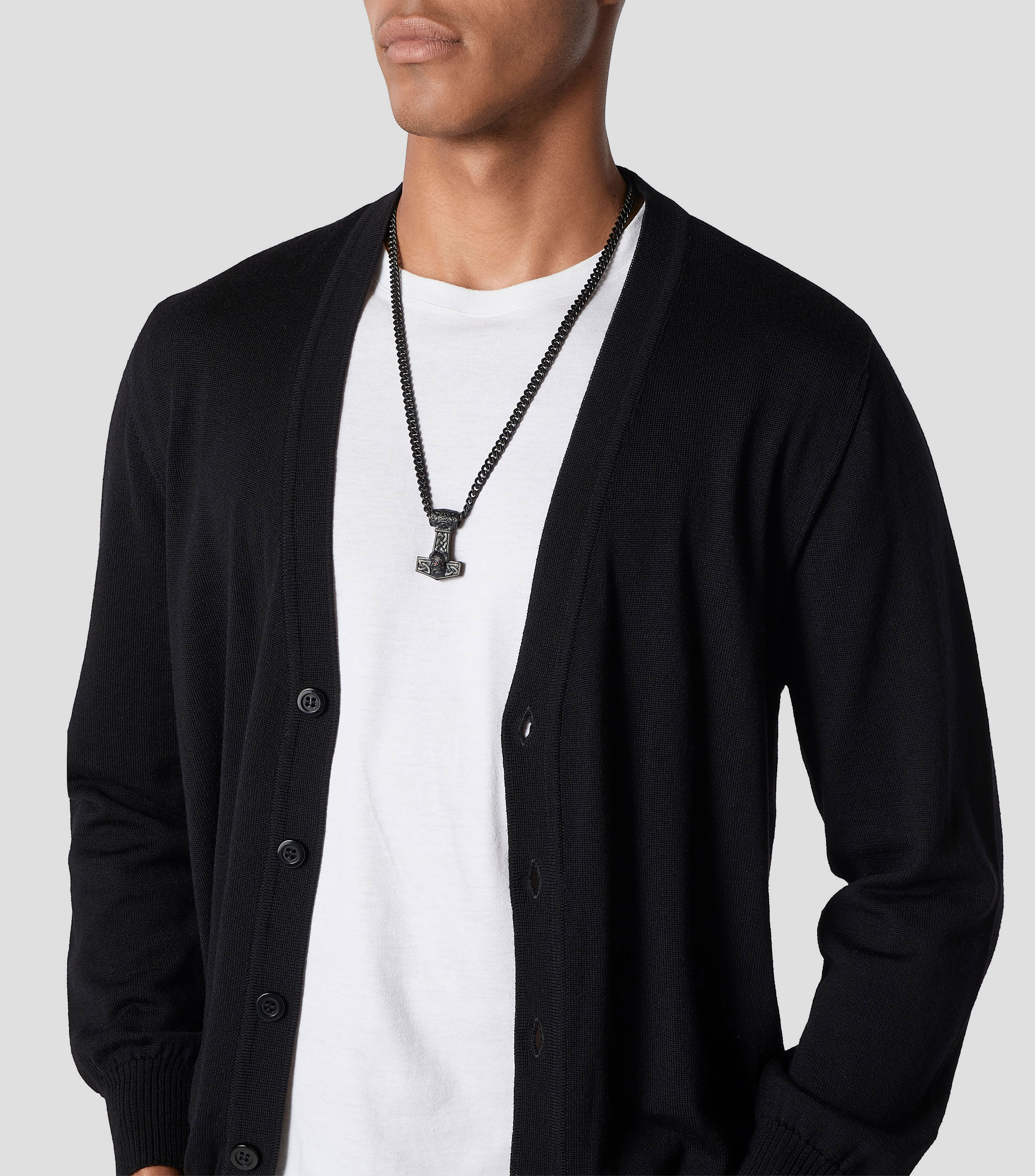 Collar Ancla con Vikingo Hombre