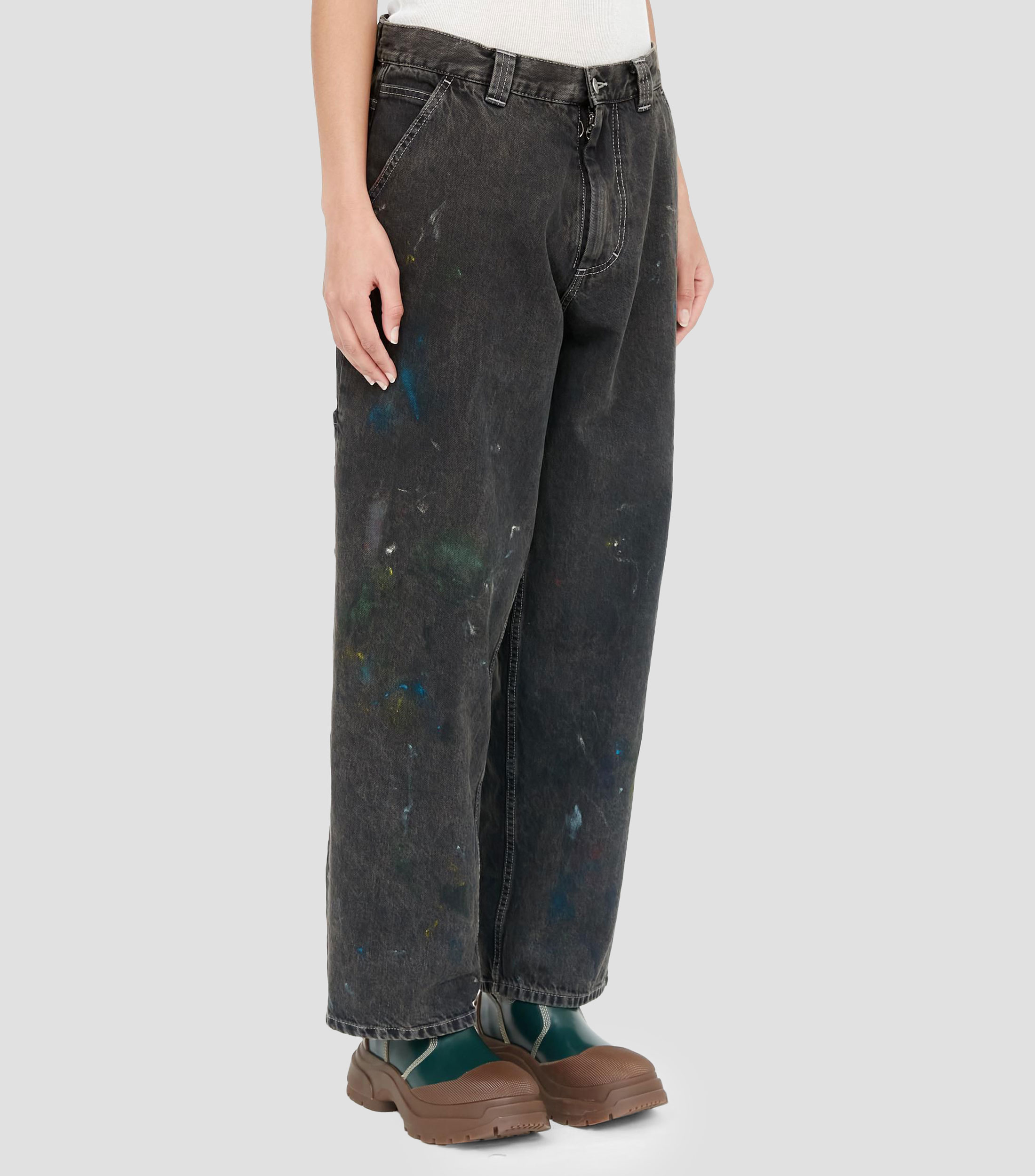 Jeans de corte Wideleg Mujer