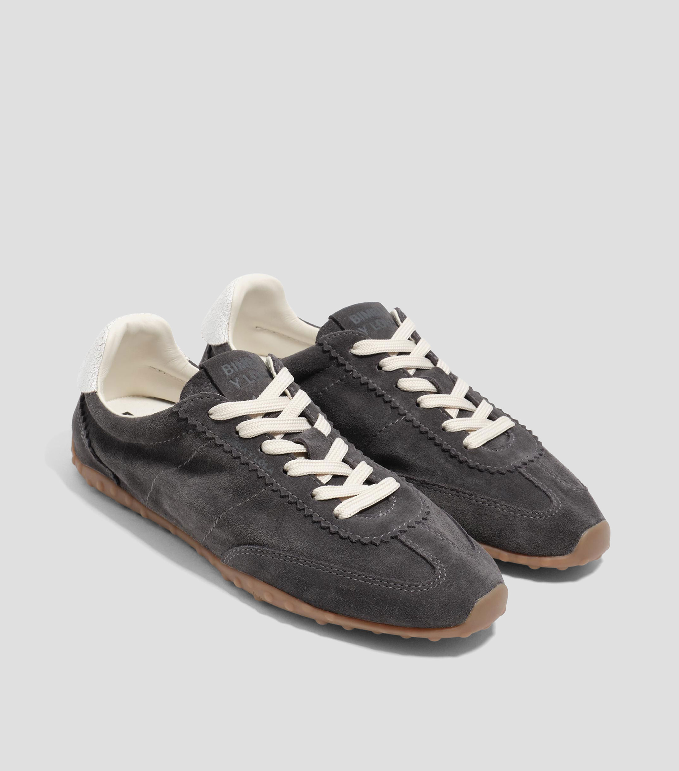 Tenis serraje 13 29 antracita Mujer