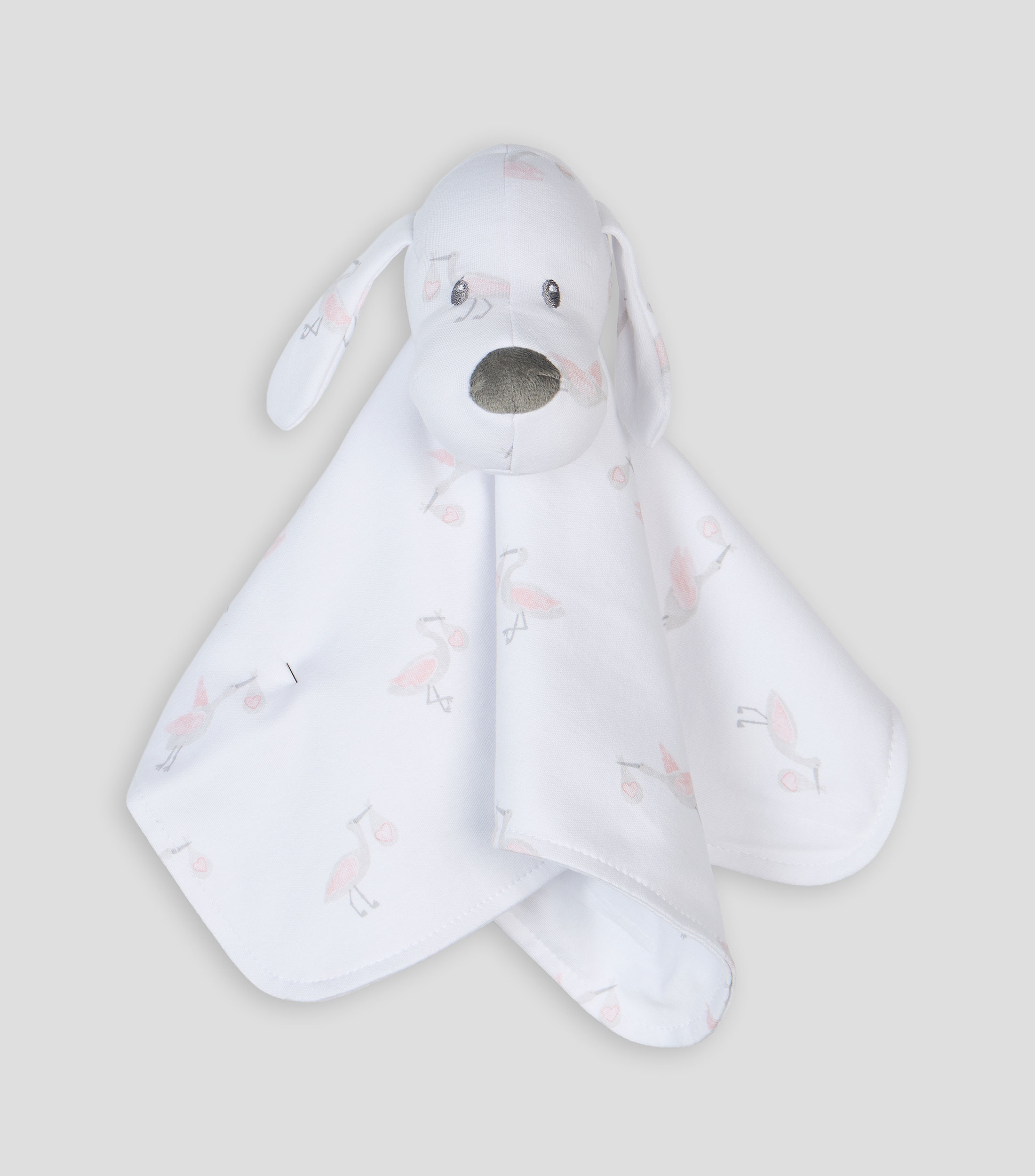 Perro de peluche de apego