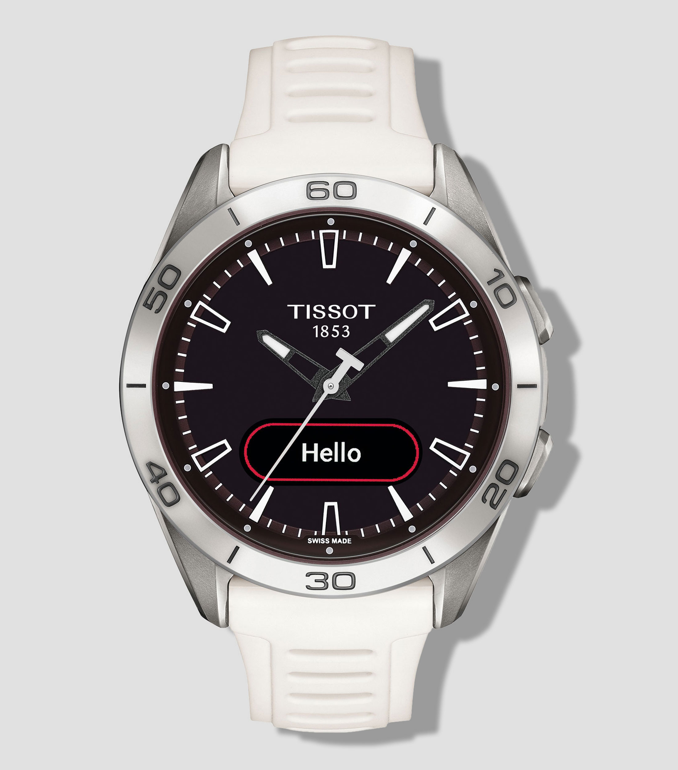 Reloj para Mujer T-Touch Connect Sport Deportivo Plateado