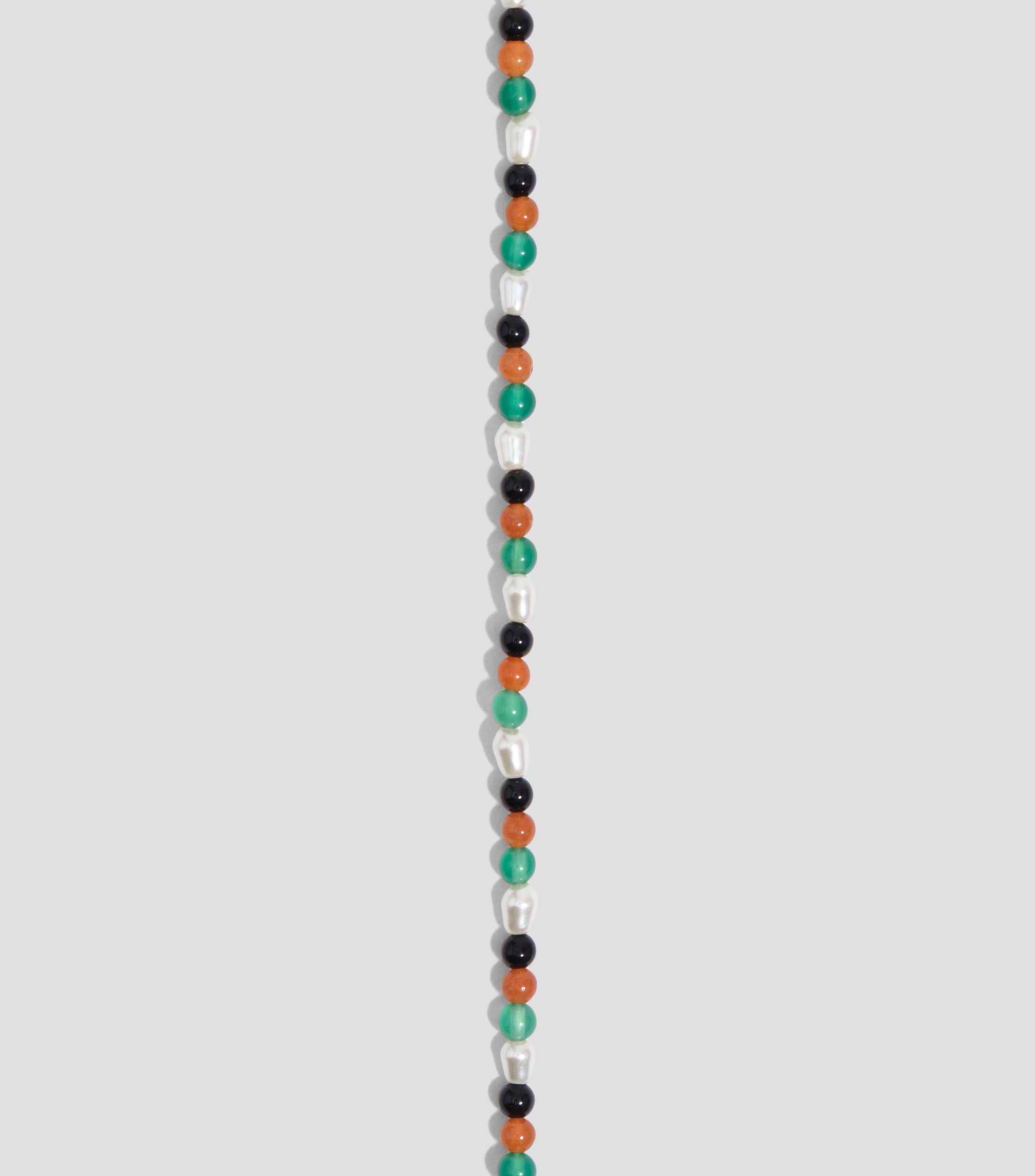 Collar con piedras multicolor Mujer