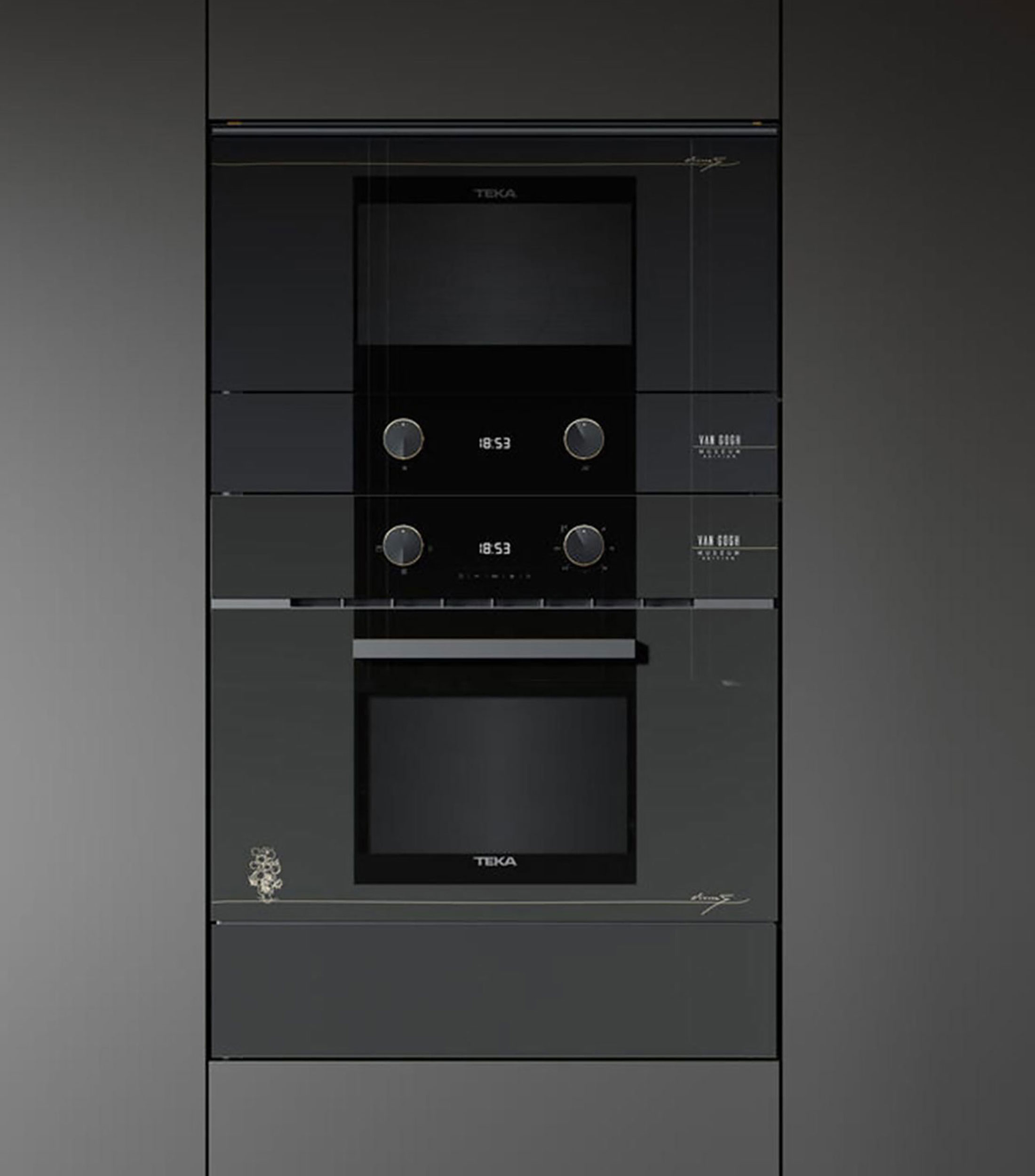 Horno Eléctrico HLB84VG en Acero Inoxidable