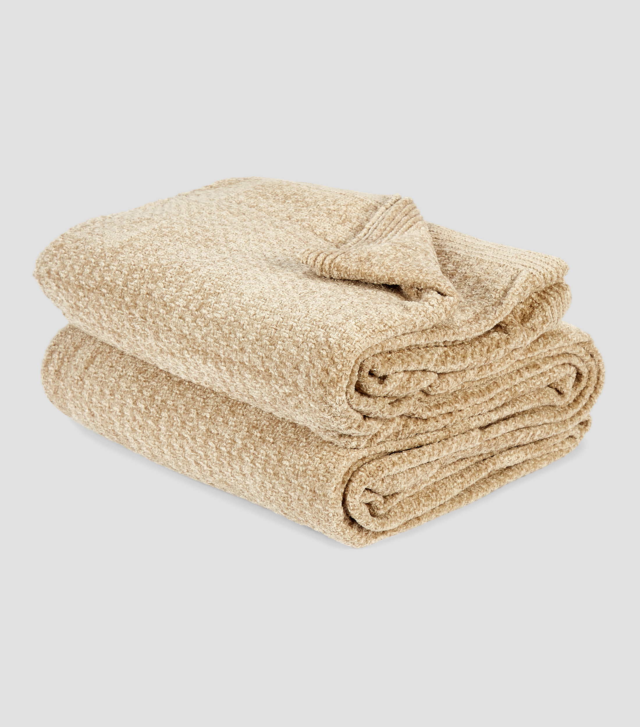 Cobija Matrimonial, Queen Size Chenille Taupe