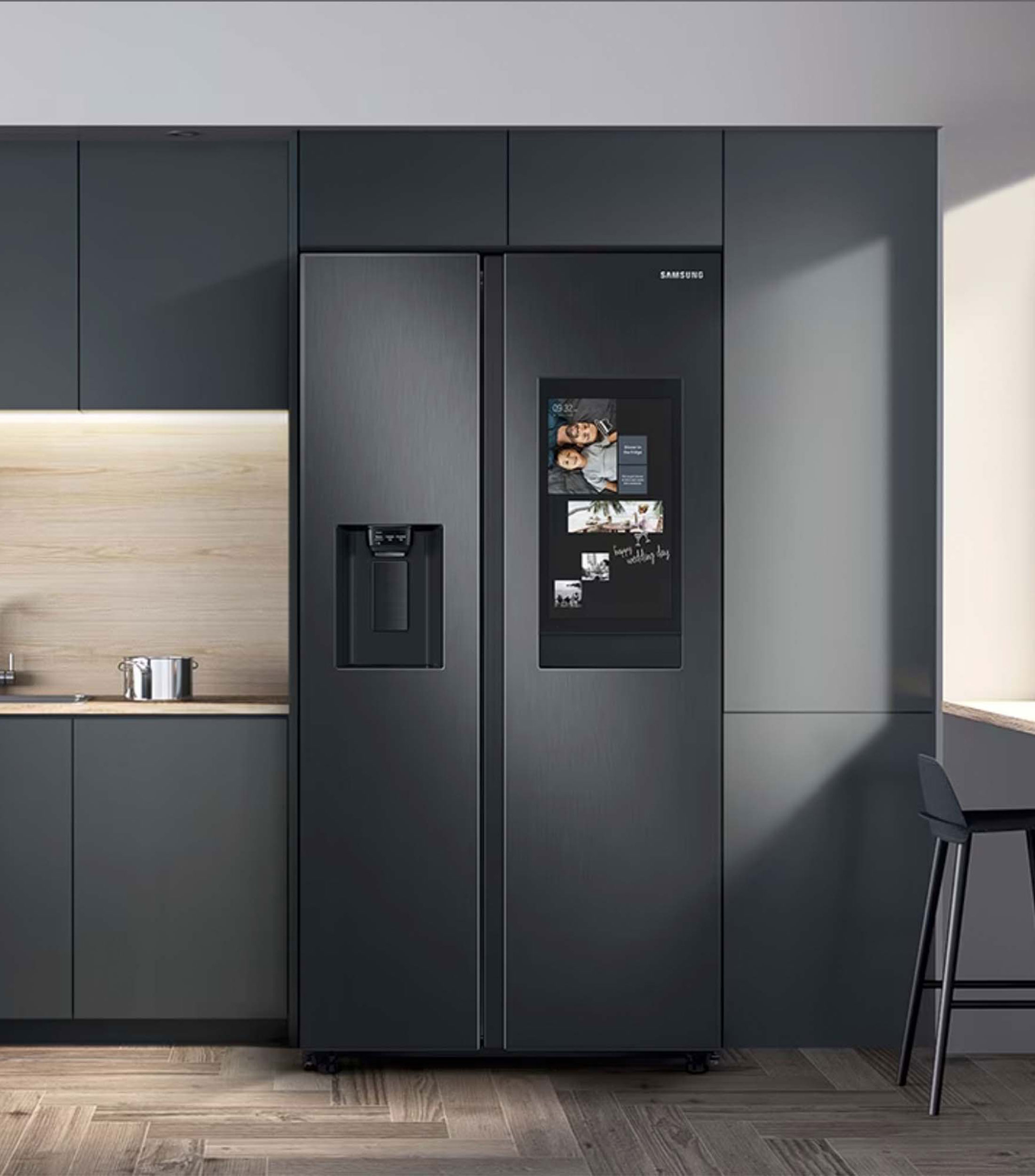 Refrigerador Family Hub Dúplex 22 p3 Black Matte