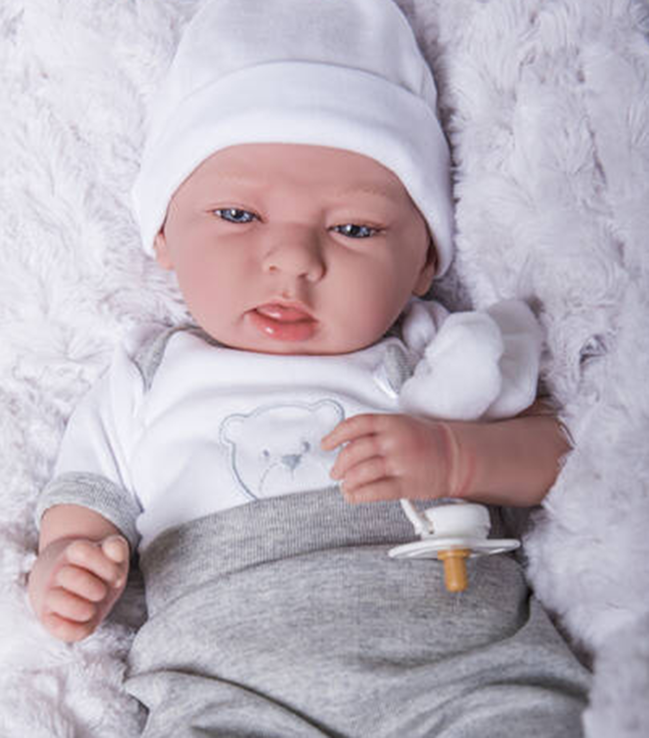 Muñeca Elegance Dafne con cojín 40 cm