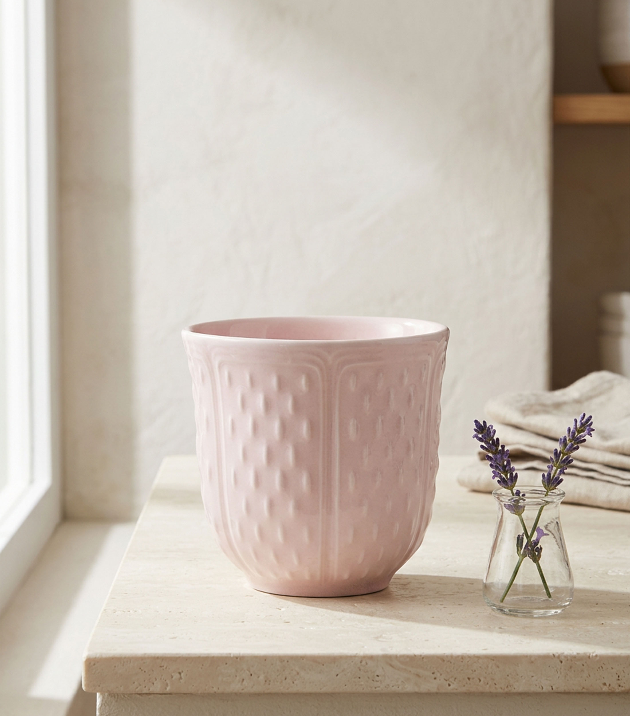 Vaso Rose Poudre