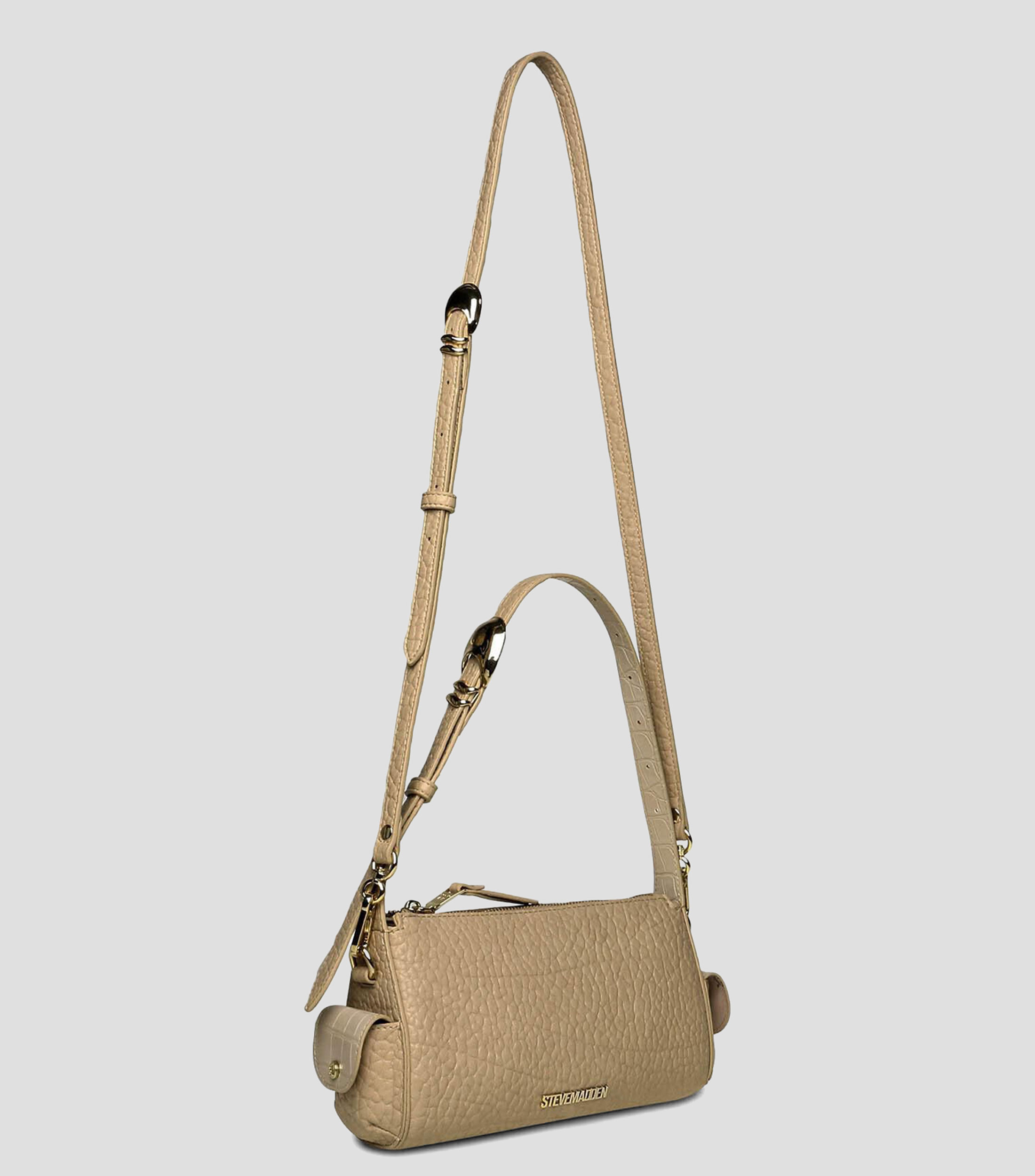 Bolsa Shoulder granulada Mujer