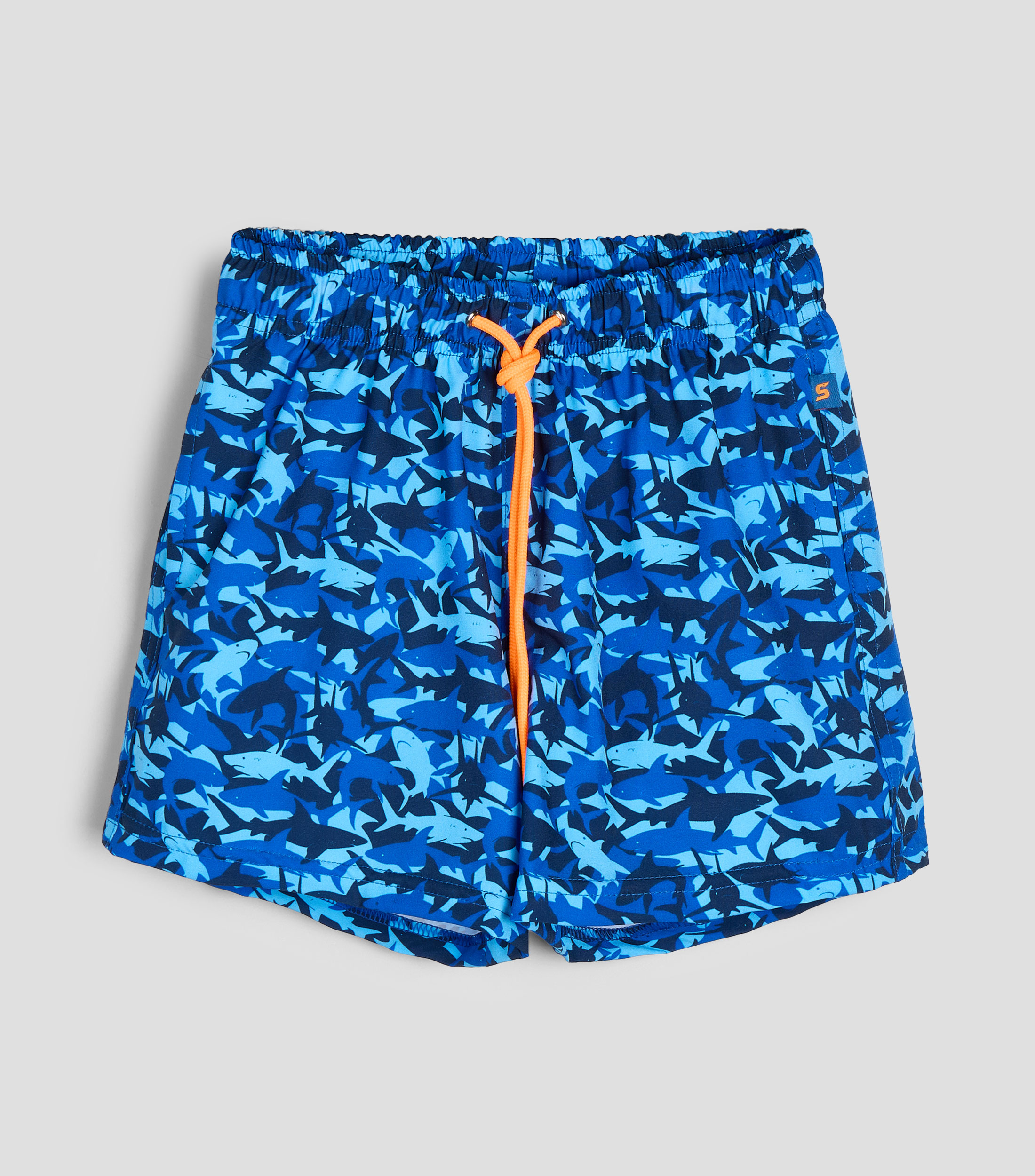 Traje de baño largo estampado Niño