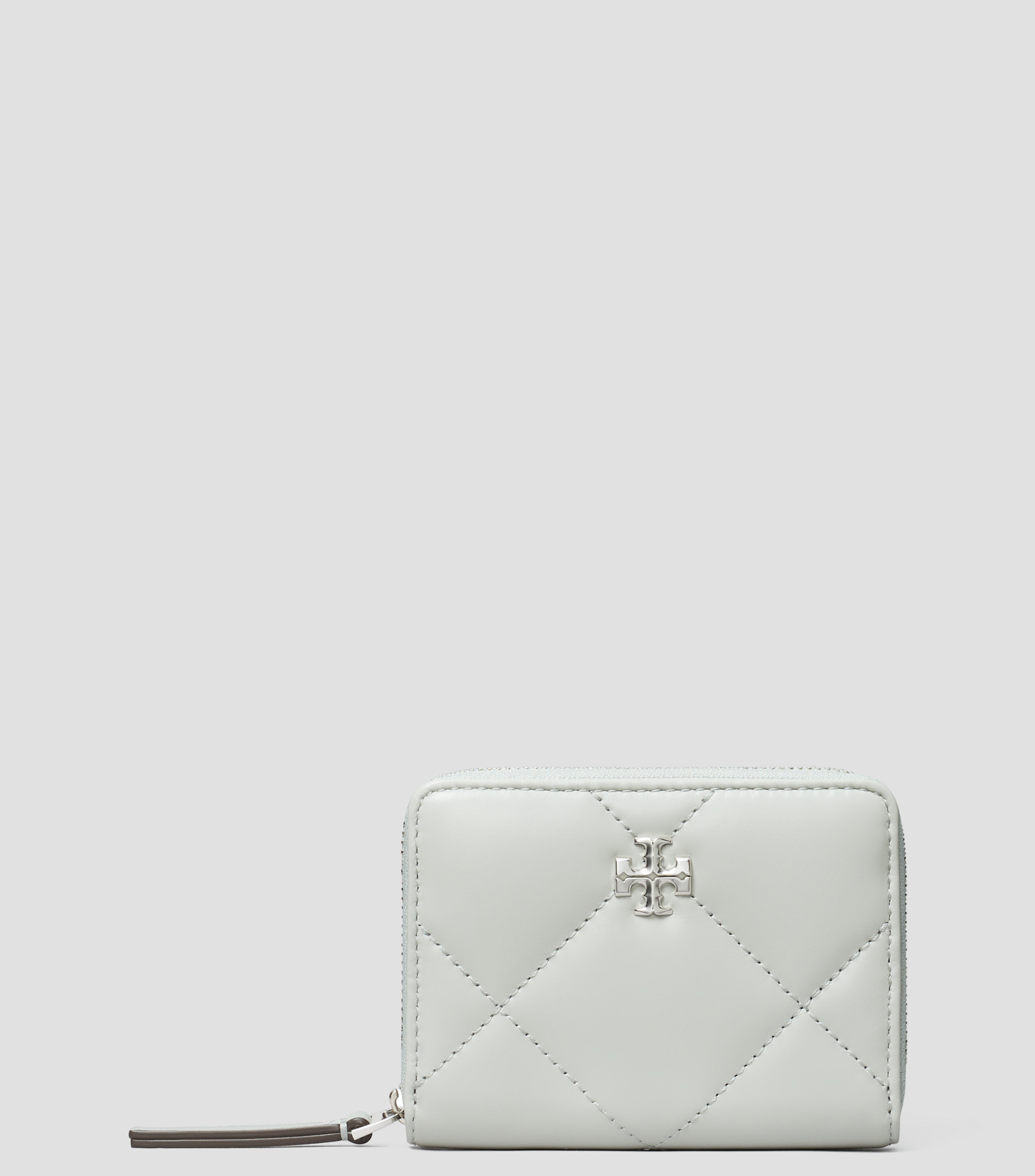 Kira Diamond Quilt Cartera Pequeña con Cremallera