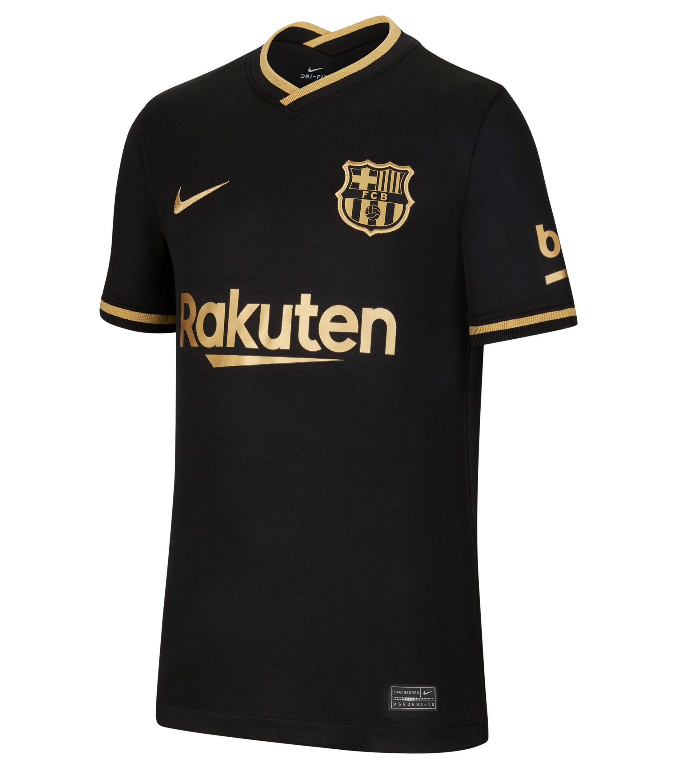 Nike Jersey FC Barcelona Stadium Away Nino 2020 21 El Palacio de Hierro