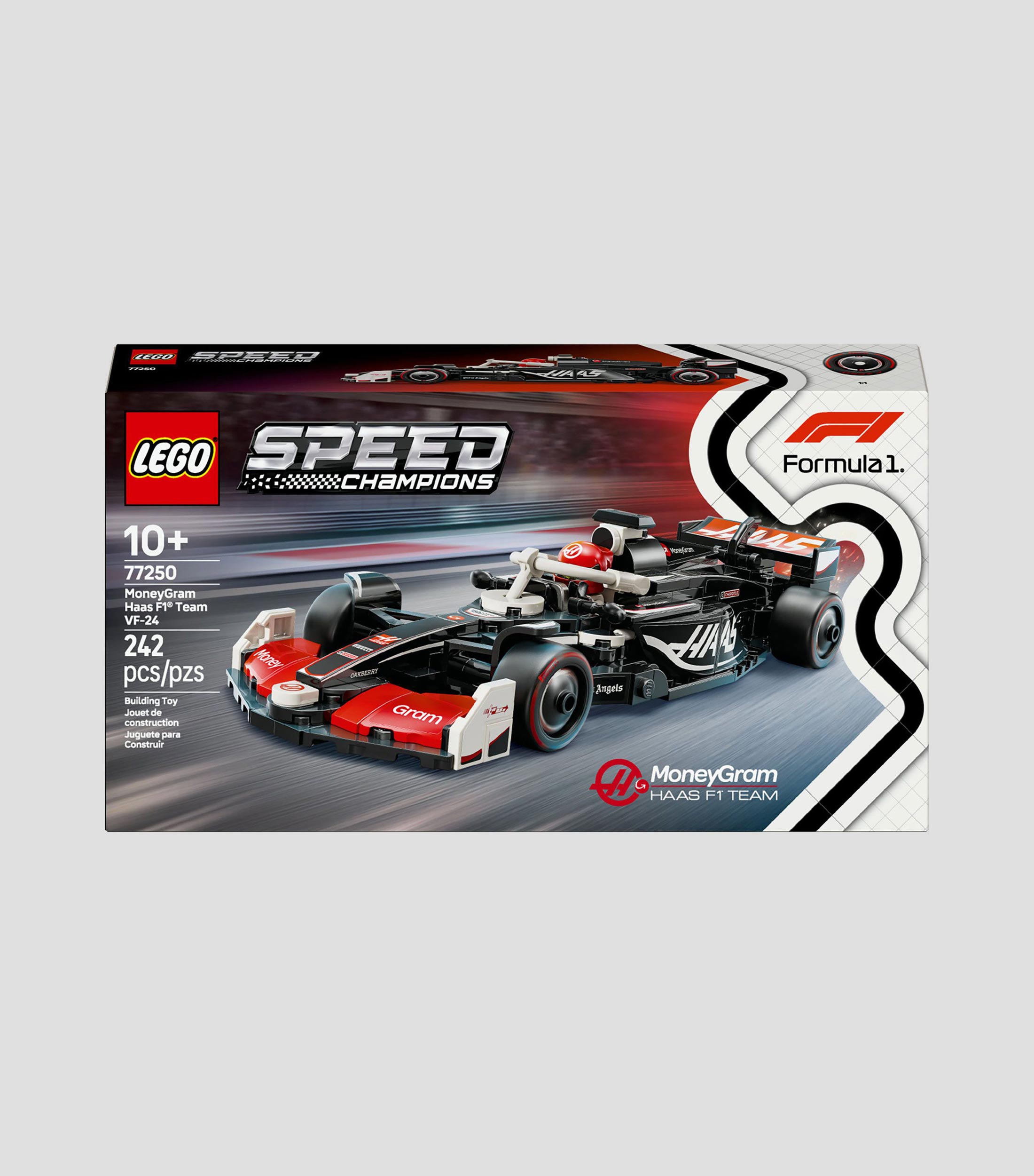 Lego Speed Champions, Auto de Carreras MoneyGram Haas F1 Team VF-24 77250