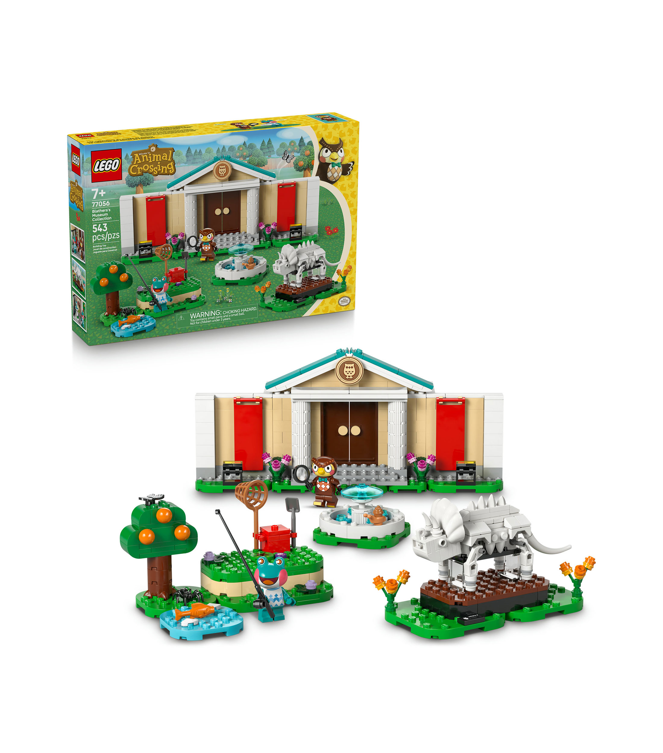 Lego Animal Crossing La colección del museo de Sócrates 77056